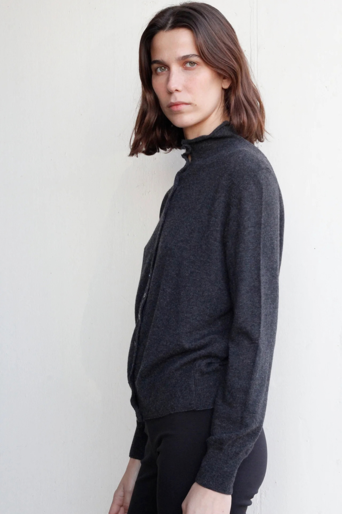 PULL ABSTRACT - GRIS FONCÉ