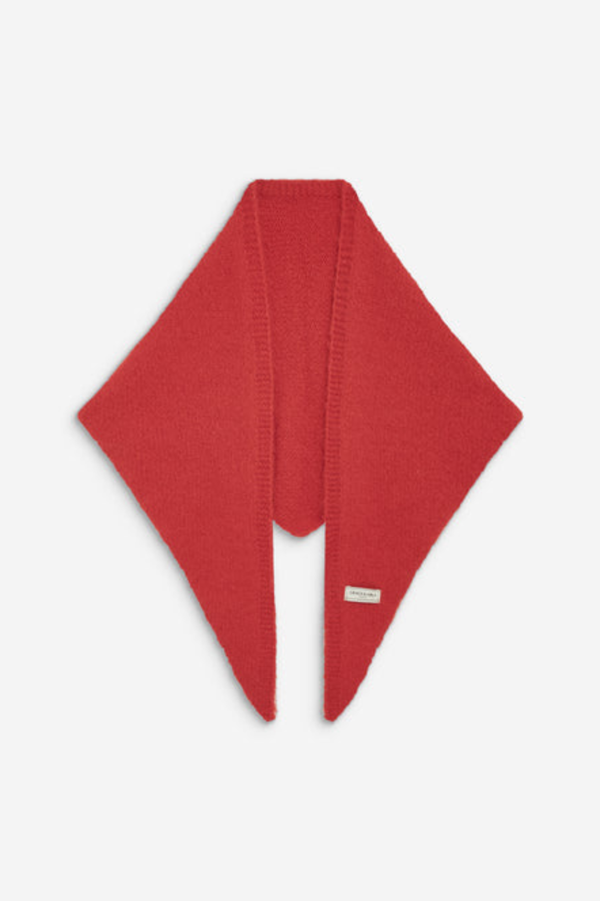 BONNIE TRIANGULAR SCARF - RED