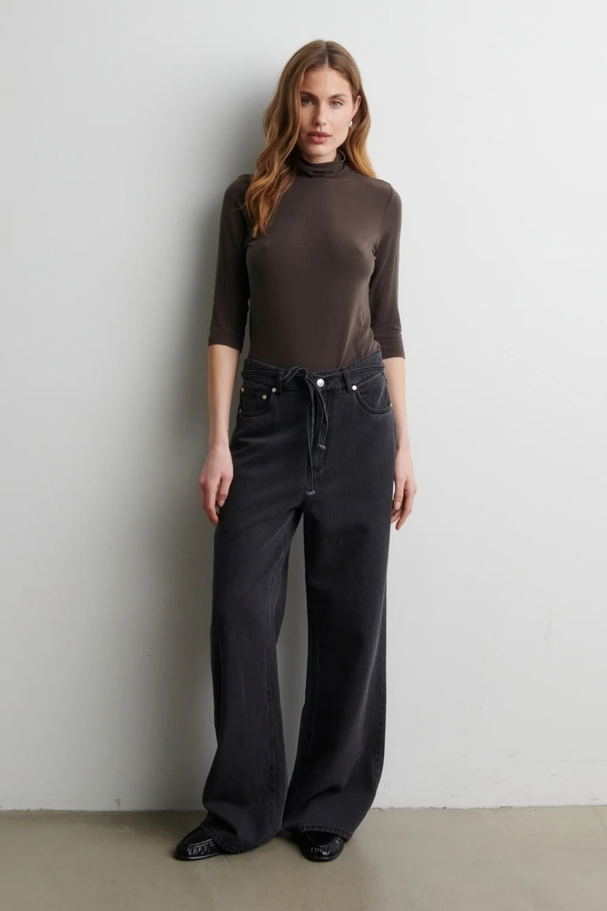 JEAN IRVANA DENIM - ÉTAIN