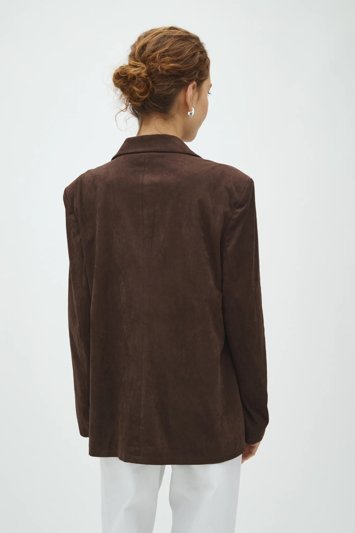 MABEA SUANA BLAZER - DONKERBRUIN
