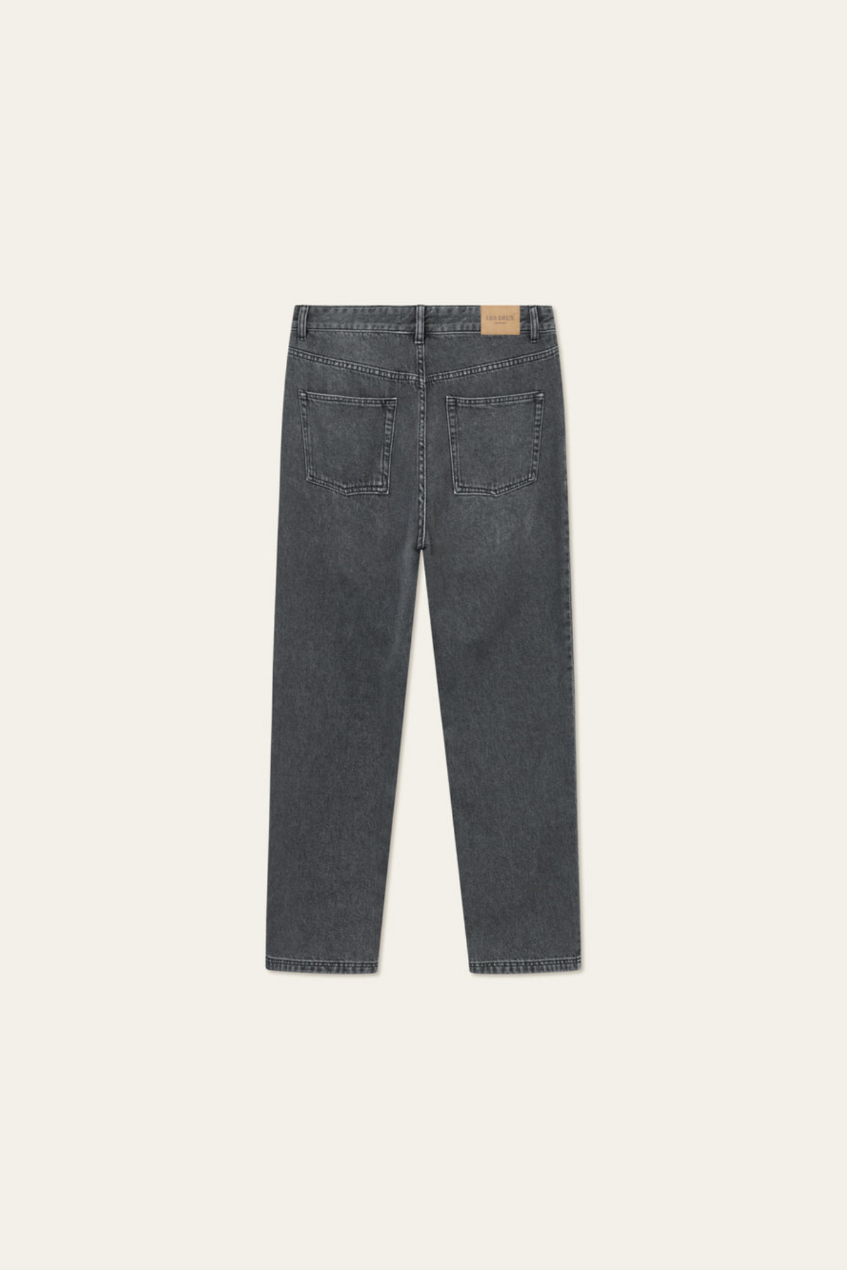 RYDER RELAXED FIT JEANS - GREY WASH DENIM