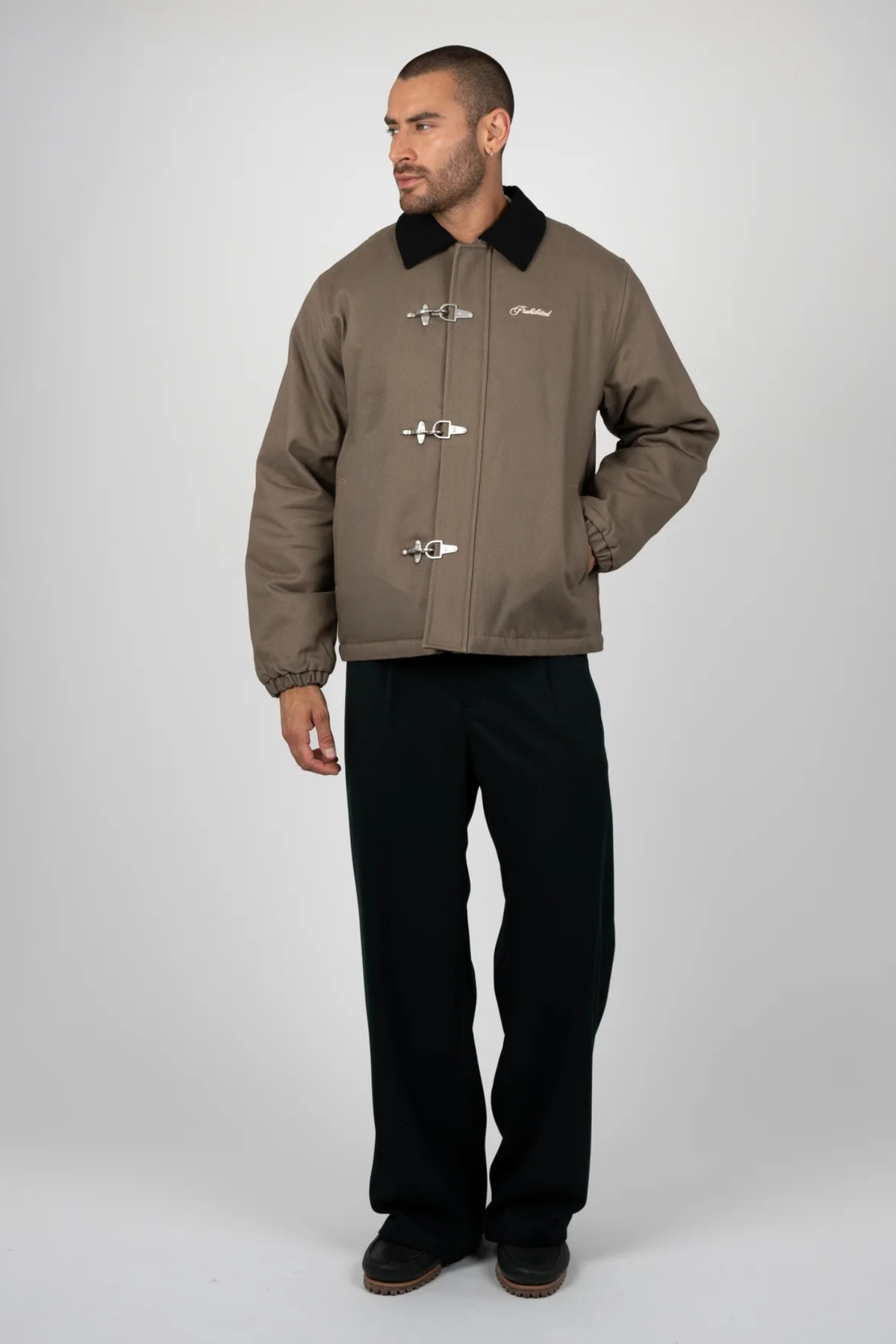 BACK IN THE DAYS JACKET - ASH GREEN