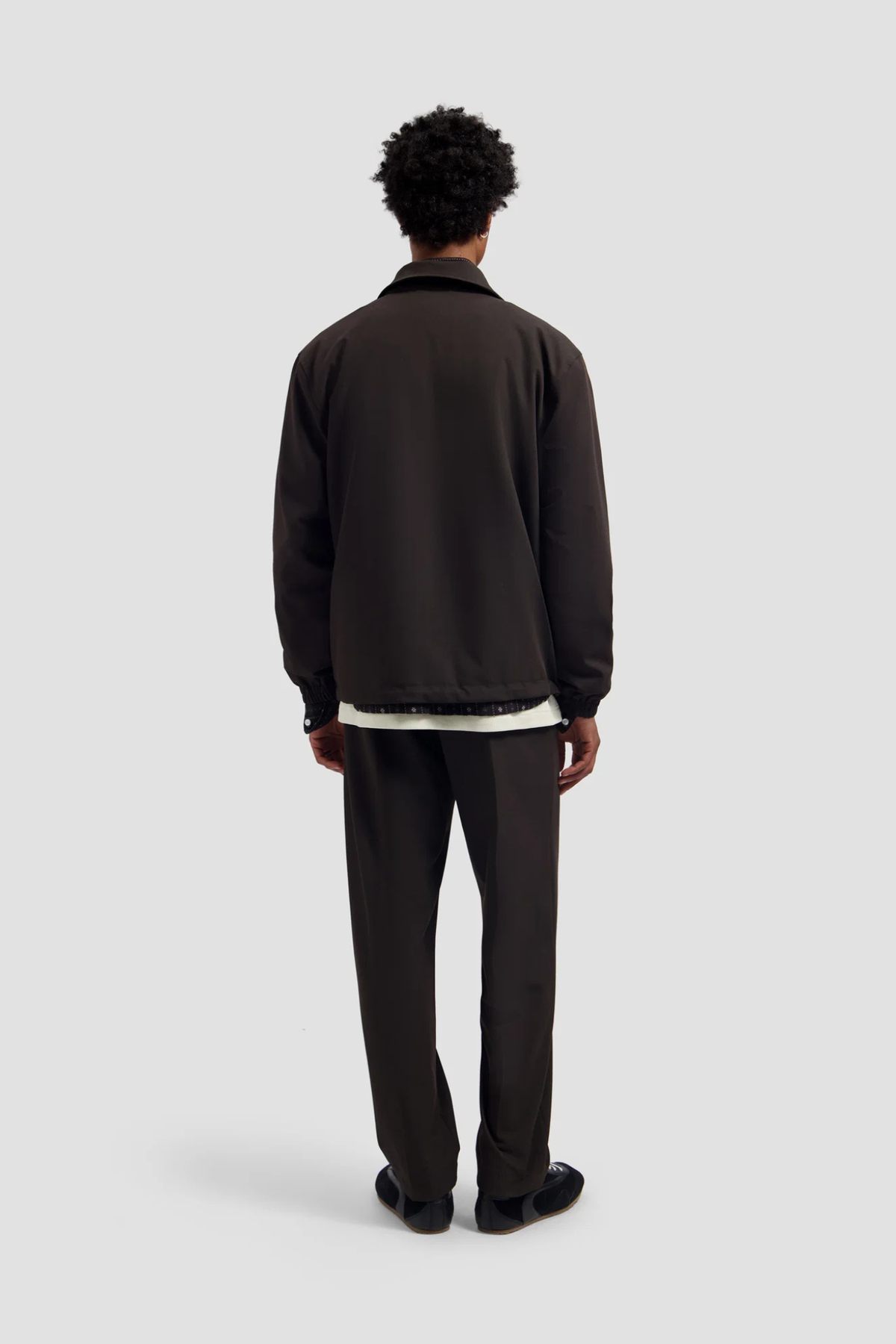 COACH JACKET - CHOCOLATE PLUM