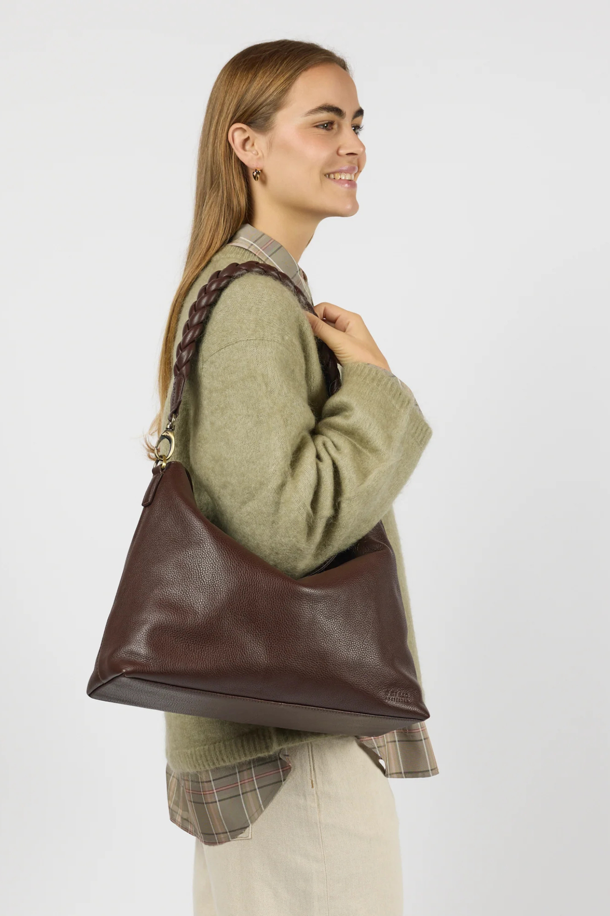 SIENNA - CUIR GRAINÉ DOUX CHOCOLAT CHOCOLAT