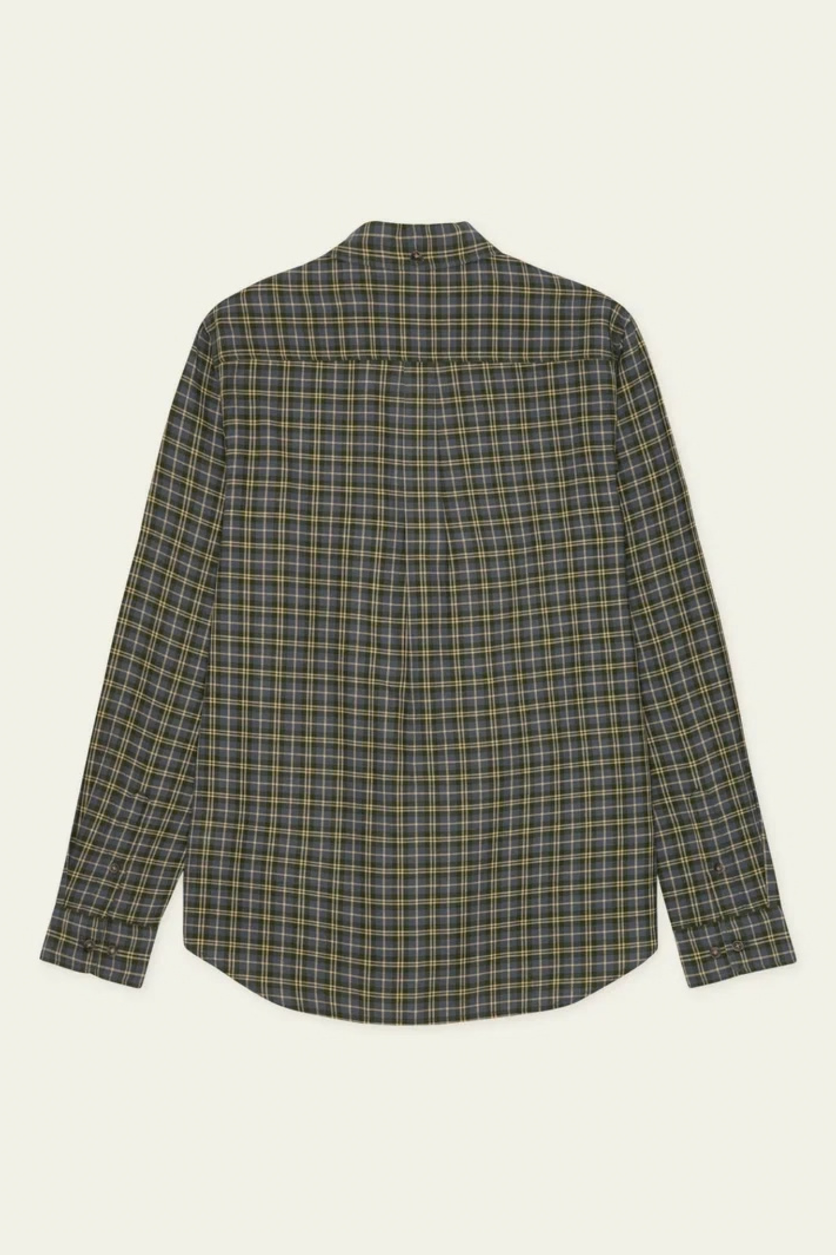 SOFT CHECK SHIRT - INDIA INK BLUE