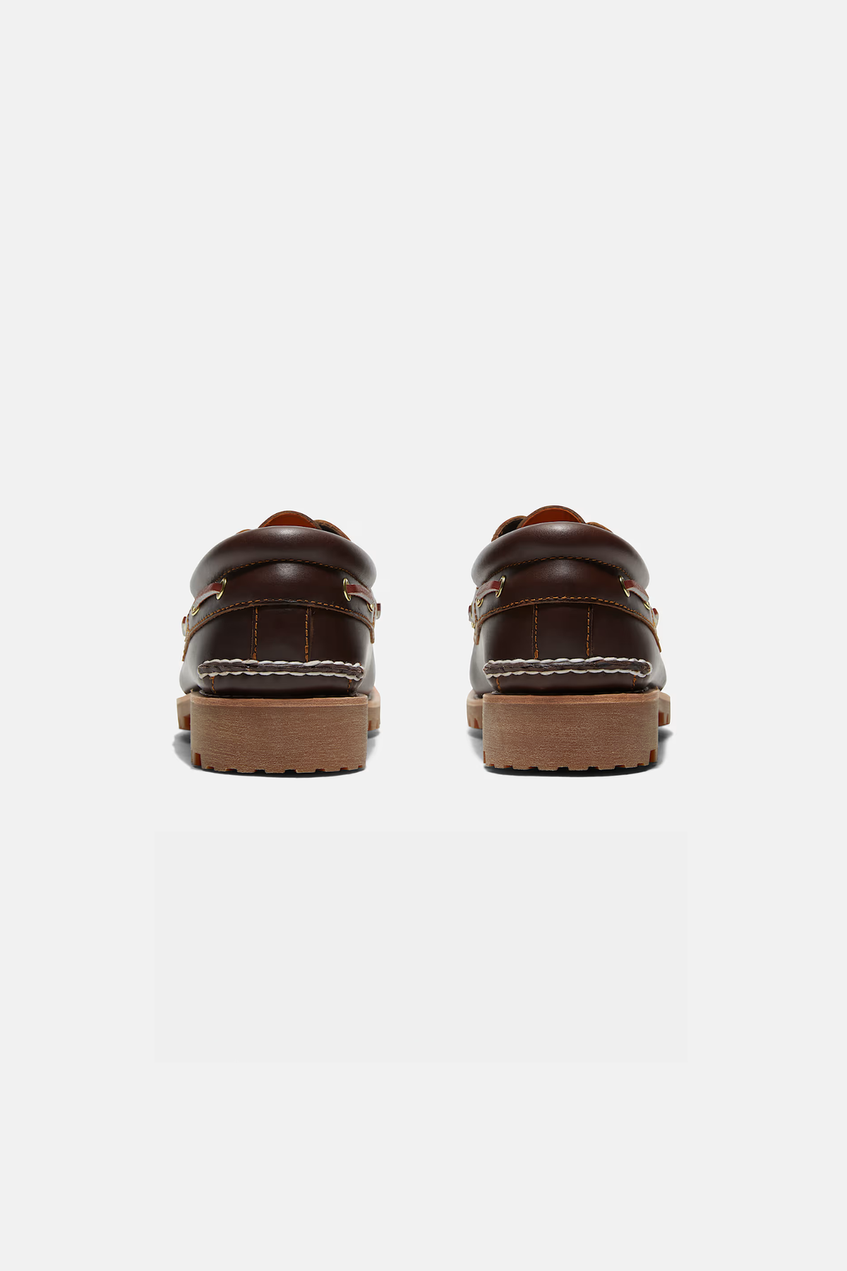 CHAUSSURES BATEAU À 3 ŒILLETS - MARRON