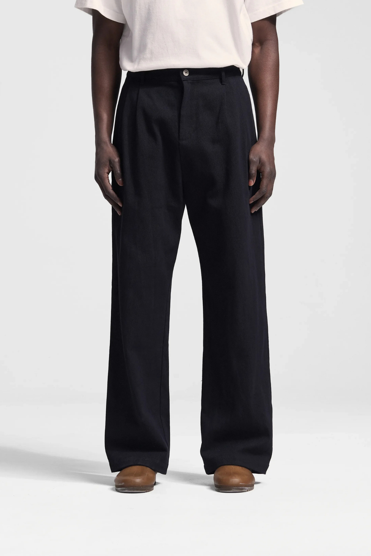 TWILL 2.0 PANTS -  BLACK