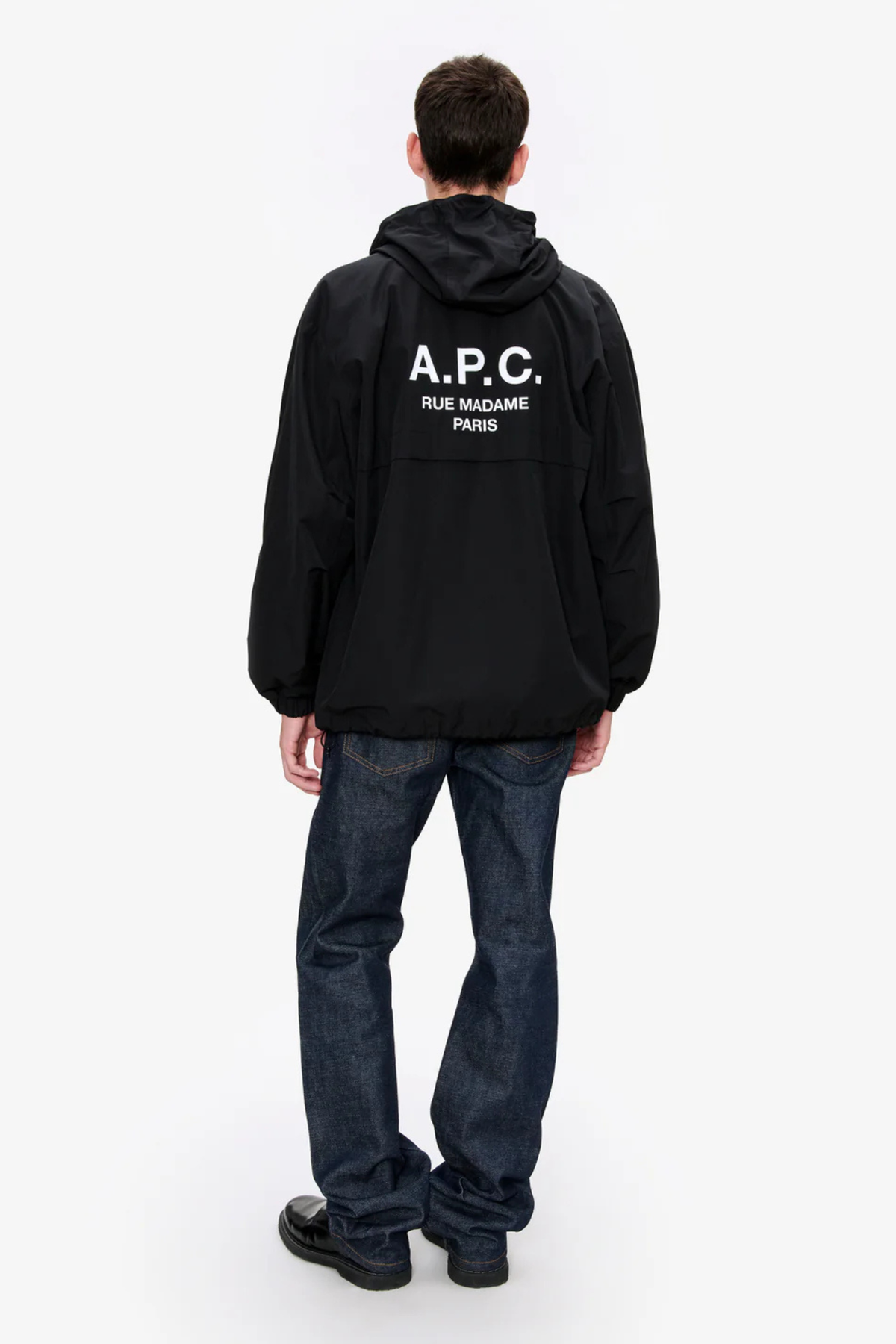 IGGY WINDBREAKER JACKET - BLACK
