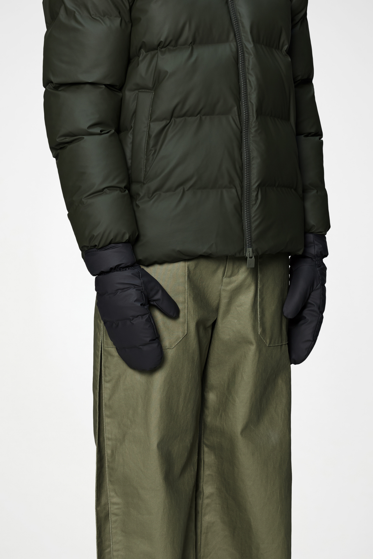 PUFFER MITTENS W2T2 - BLACK