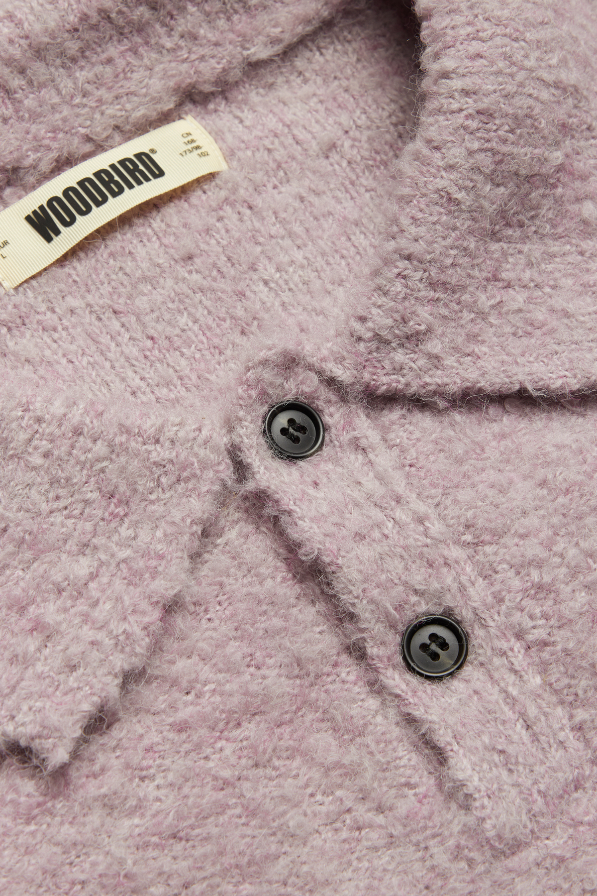 DOM LOOP POLO - DUSTY VIOLET