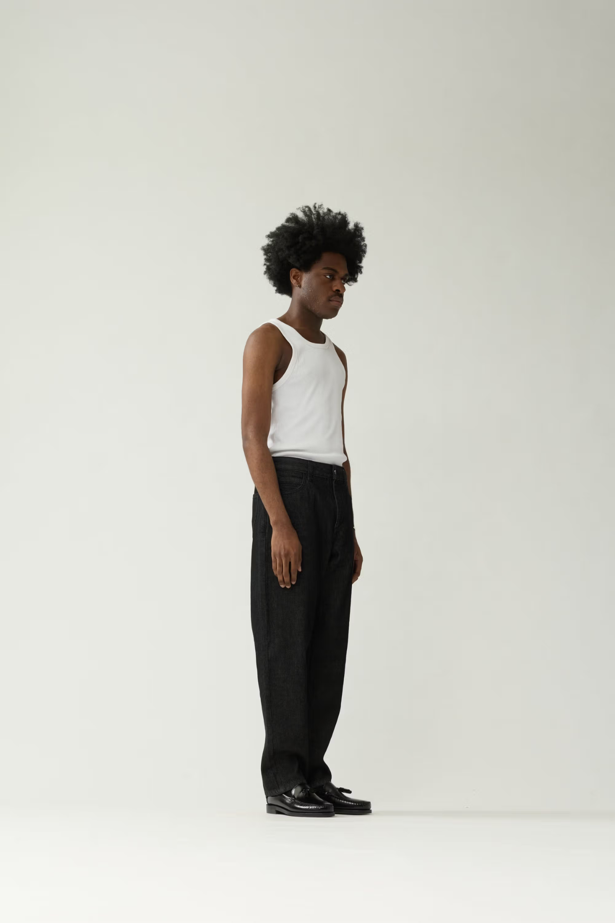 252 JEANS - ZWART