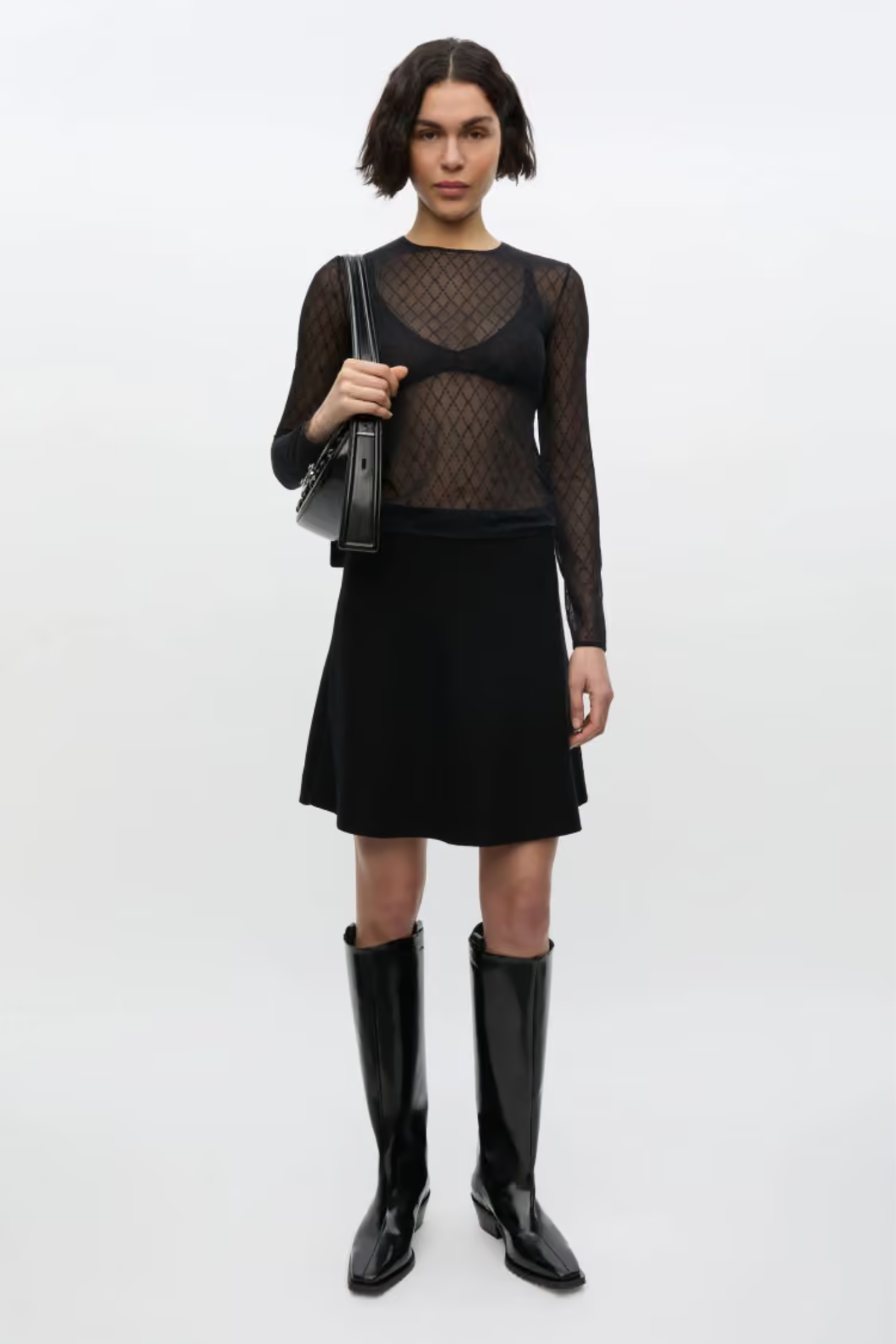 VIONA TOP - BLACK
