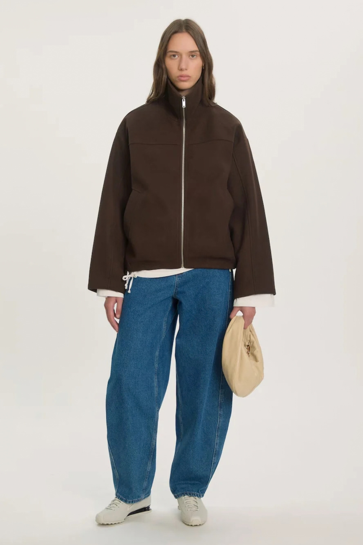 BRODEY JACKET - ZWART KOFFIE