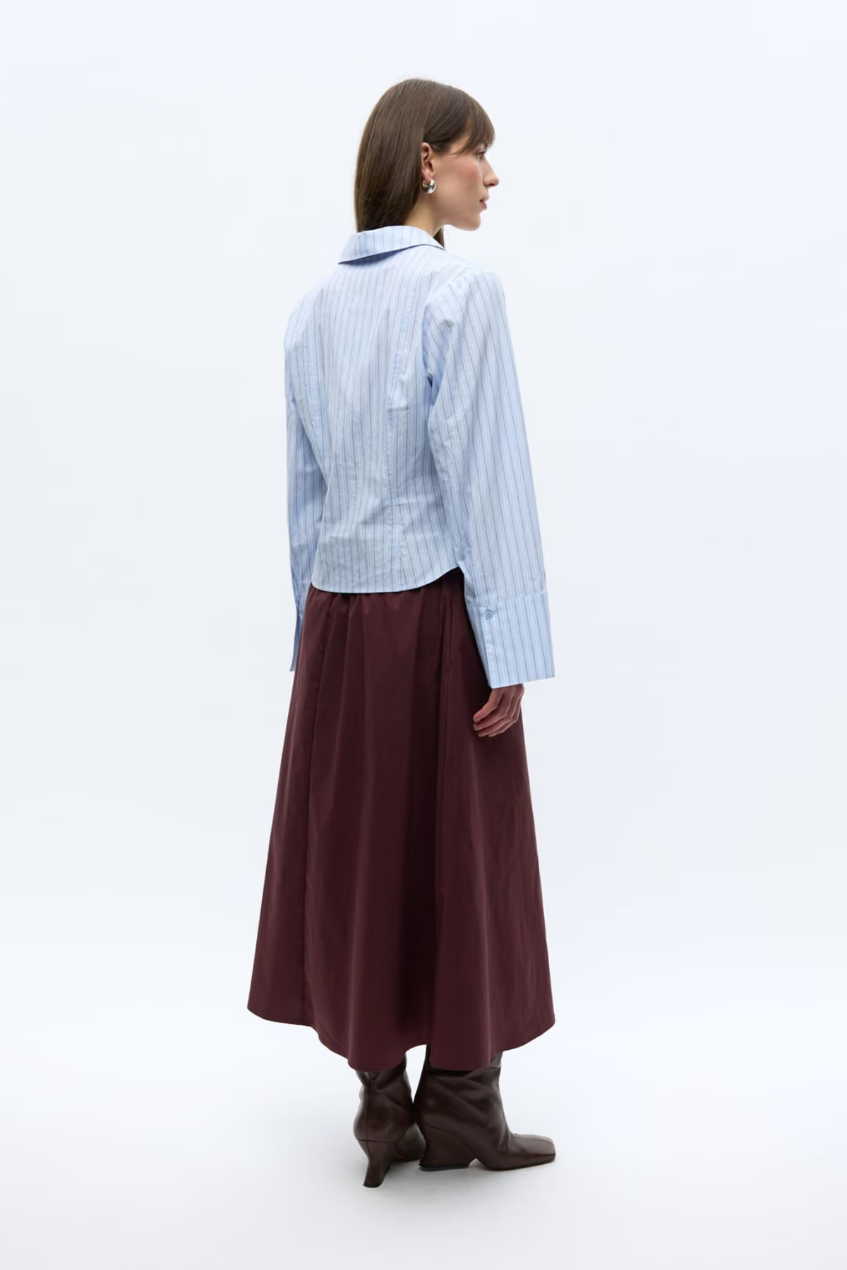 CHEMISE AGNESTA - BLEU ROUGE ST