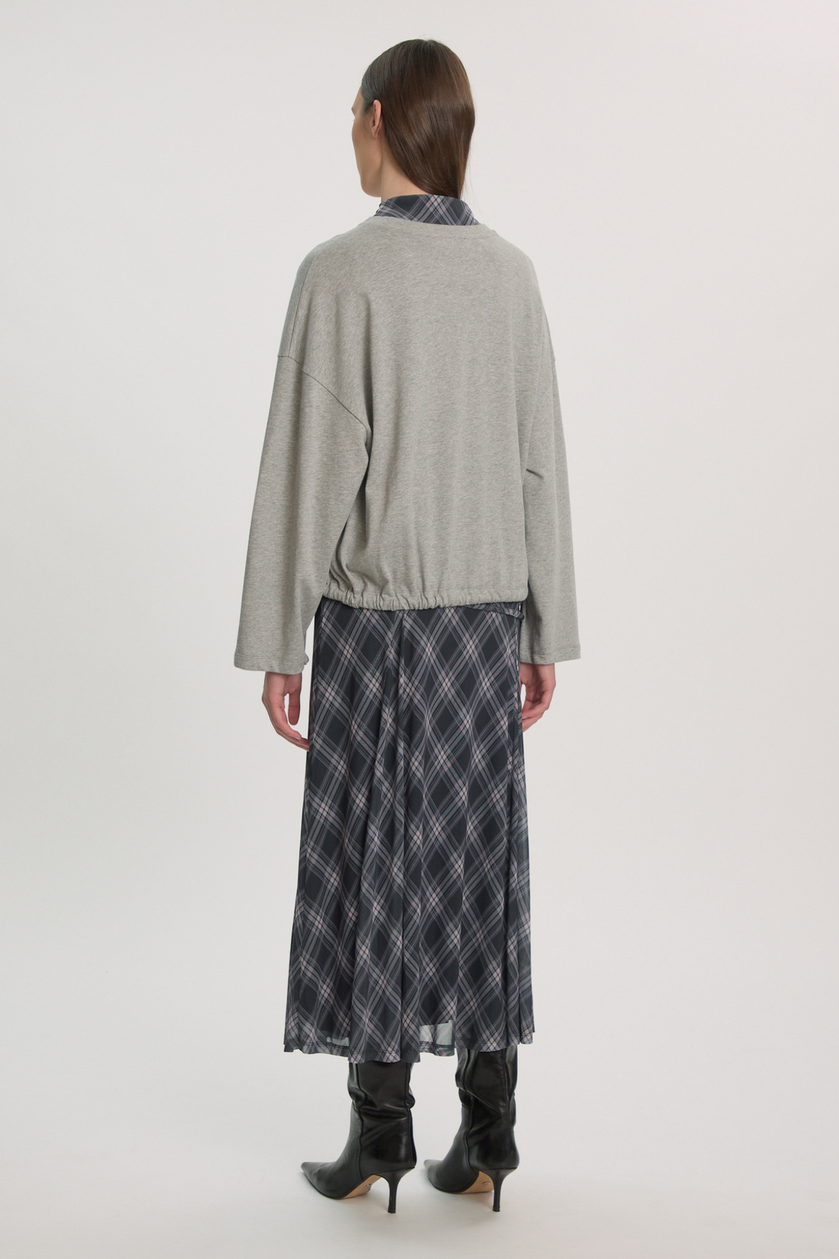 ILSE LONGSLEEVE - GREY MELANGE