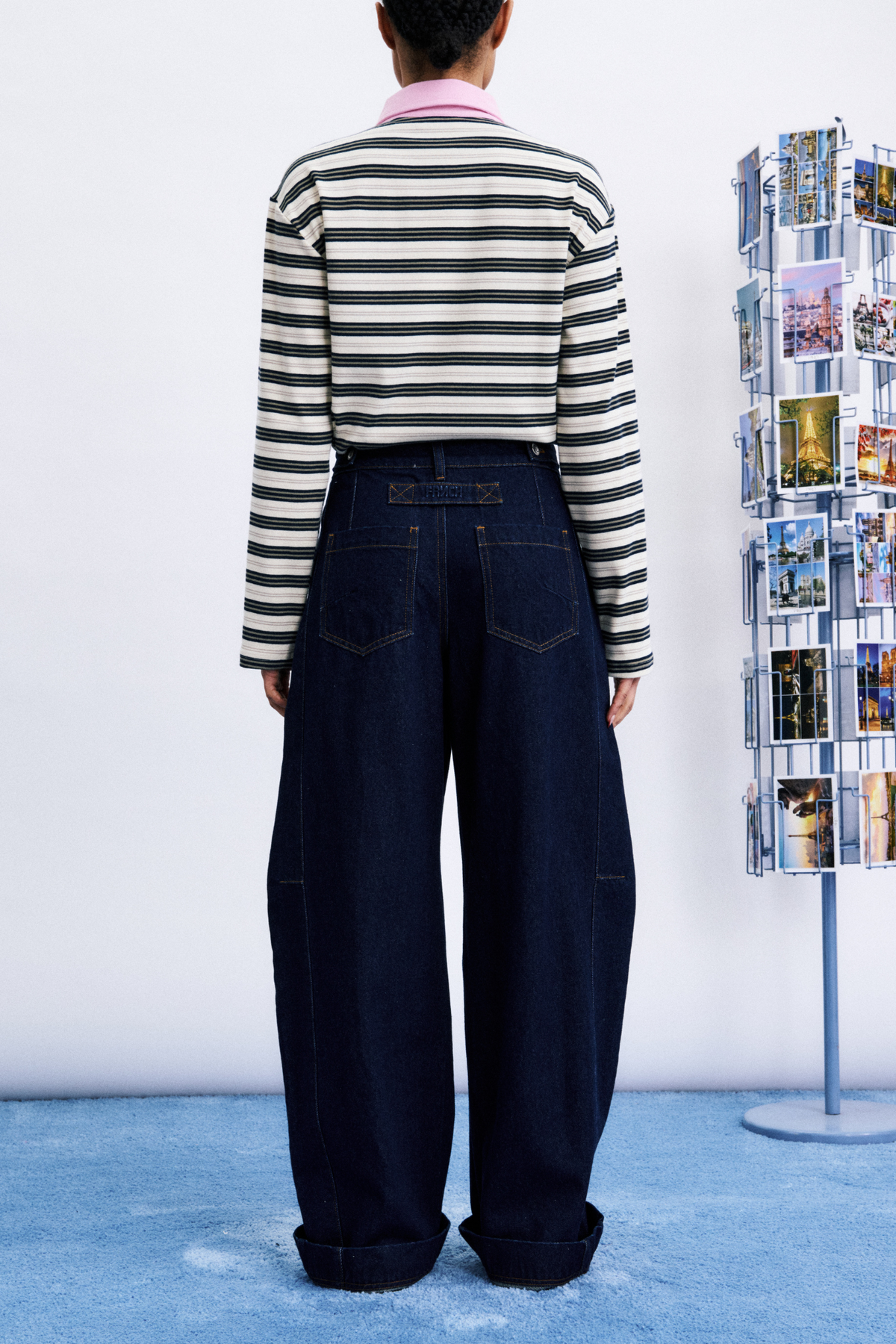 JEANS NAMI - BLEU MARINE