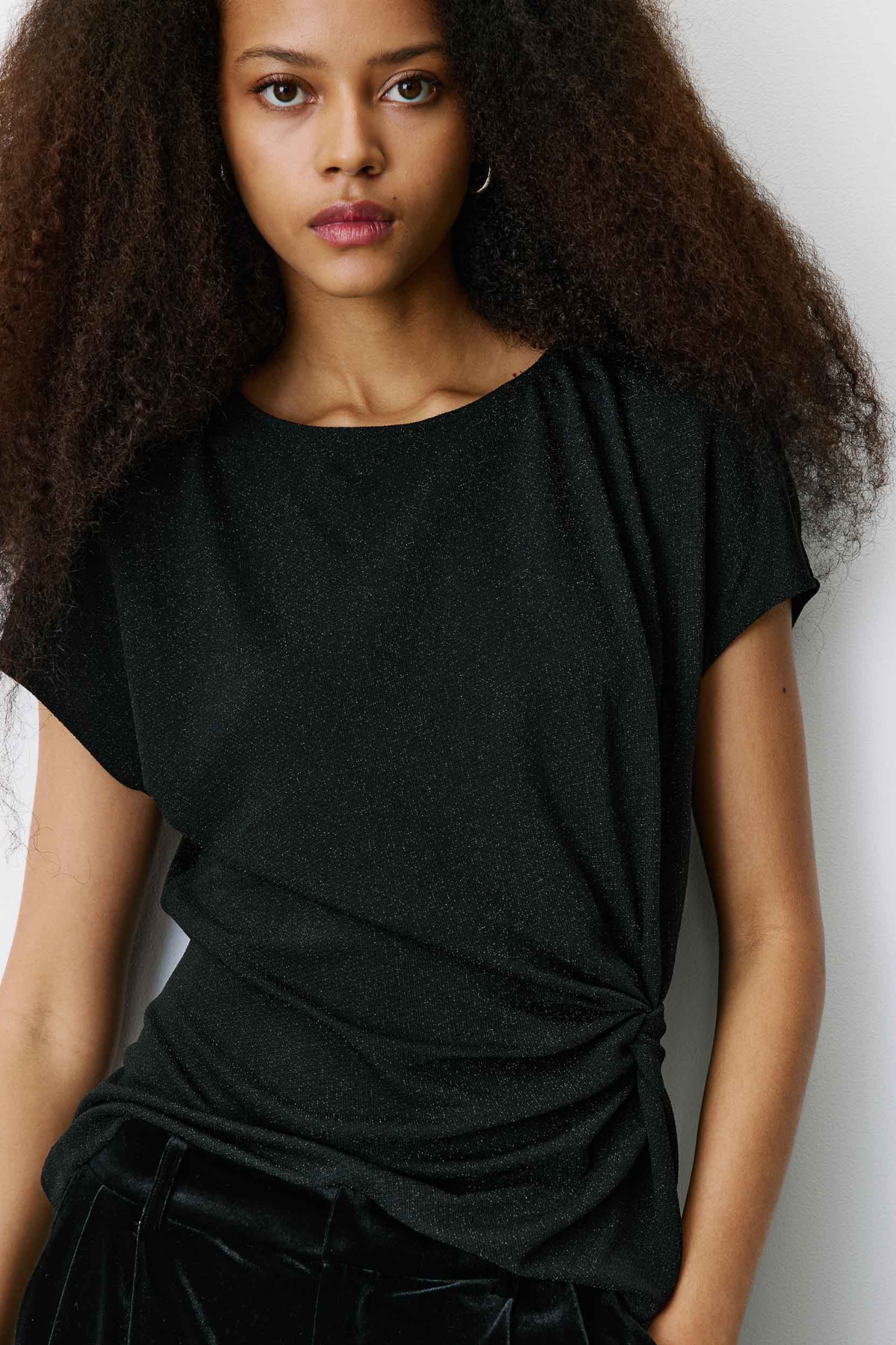 BALY TOP - ZWART
