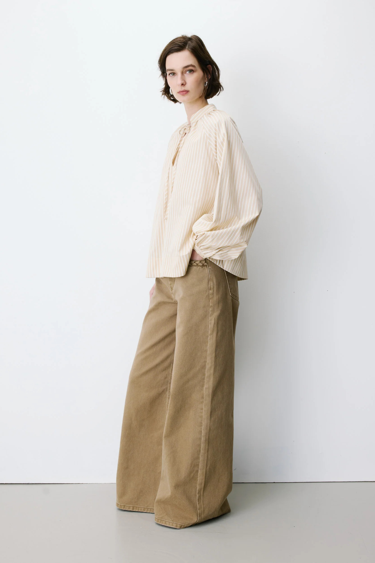 ALBANE BLOUSE - BEIGE
