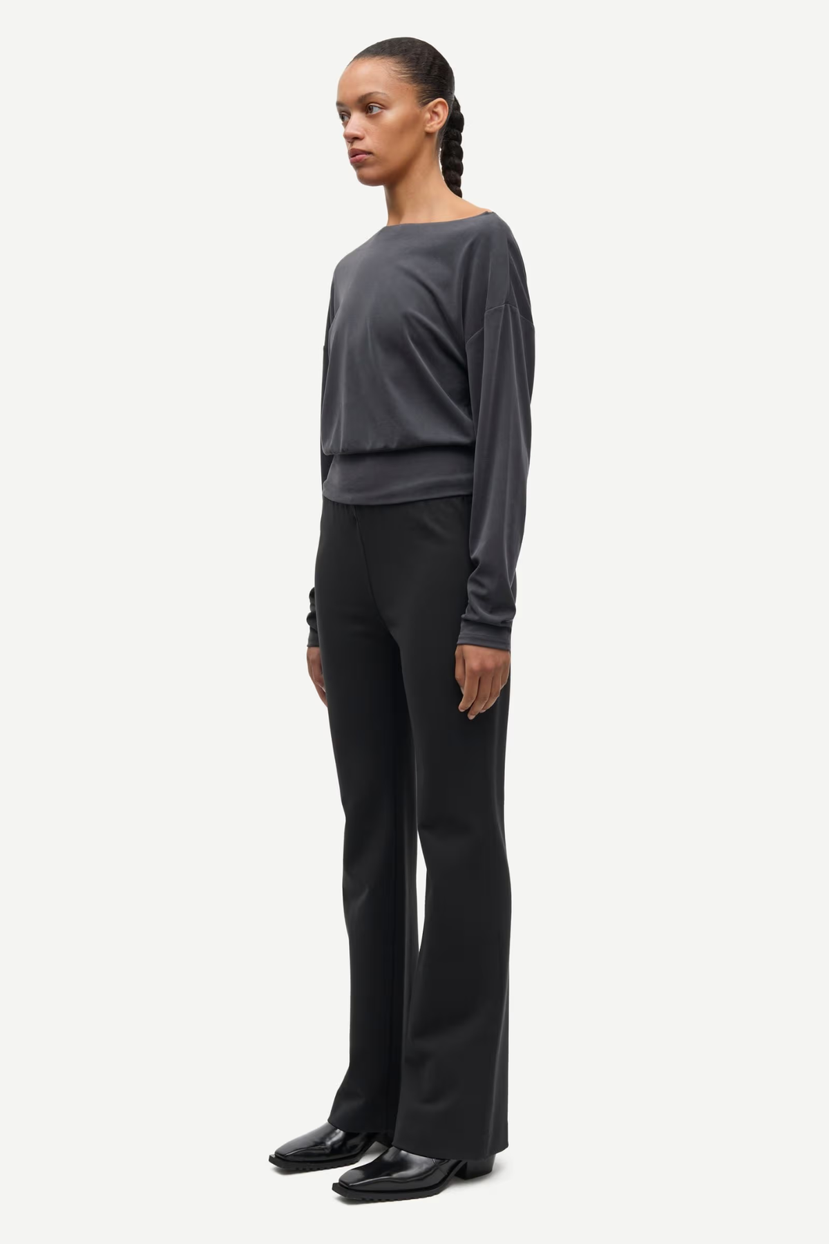 SUSU LS TOP - ZWART