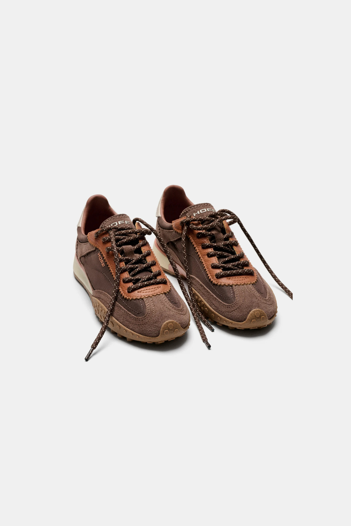 BRIDGE MKII DAMES SNEAKERS - DONKERBRUIN