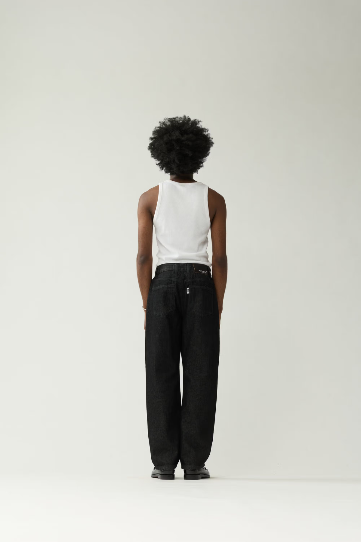 252 JEANS - ZWART
