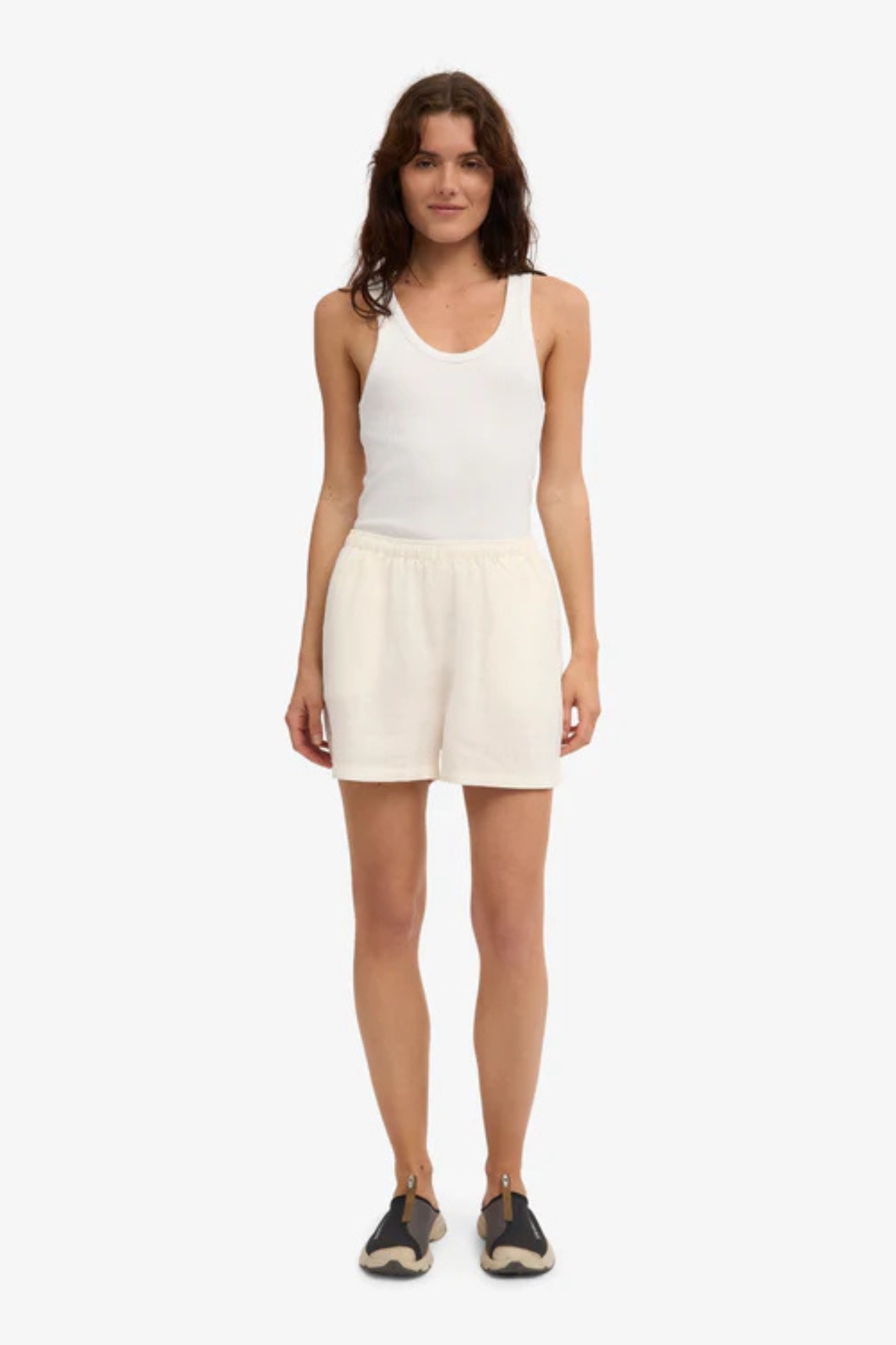 SHORT EN LIN - BLANC IVOIRE