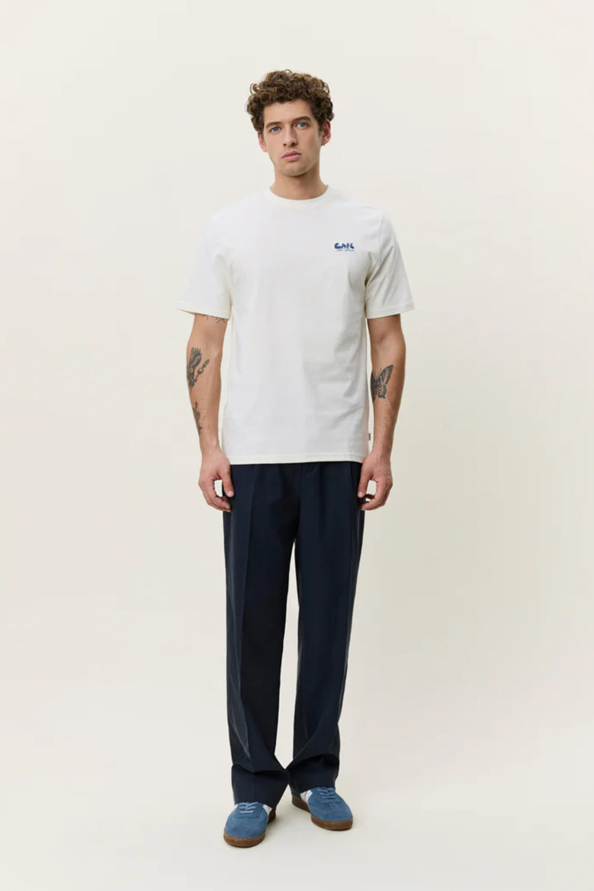 T-SHIRT CAFÉ - IVOIRE CLAIR