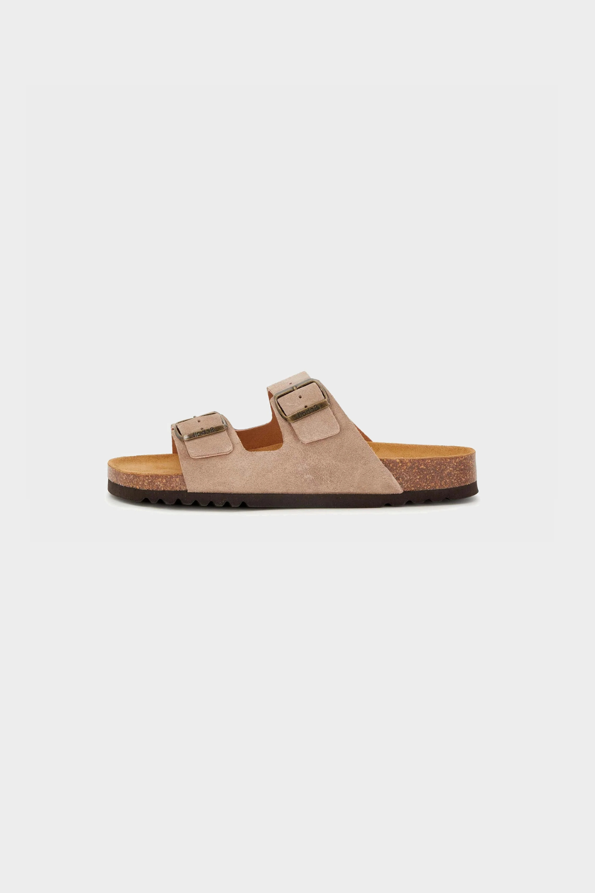 JULIEN SUEDE MEN SANDAL - DARK BEIGE