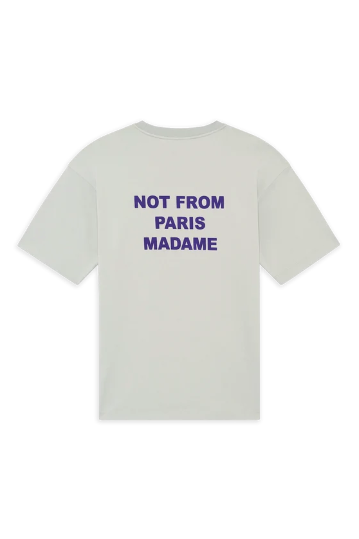BOLD SLOGAN T-SHIRT - GREY