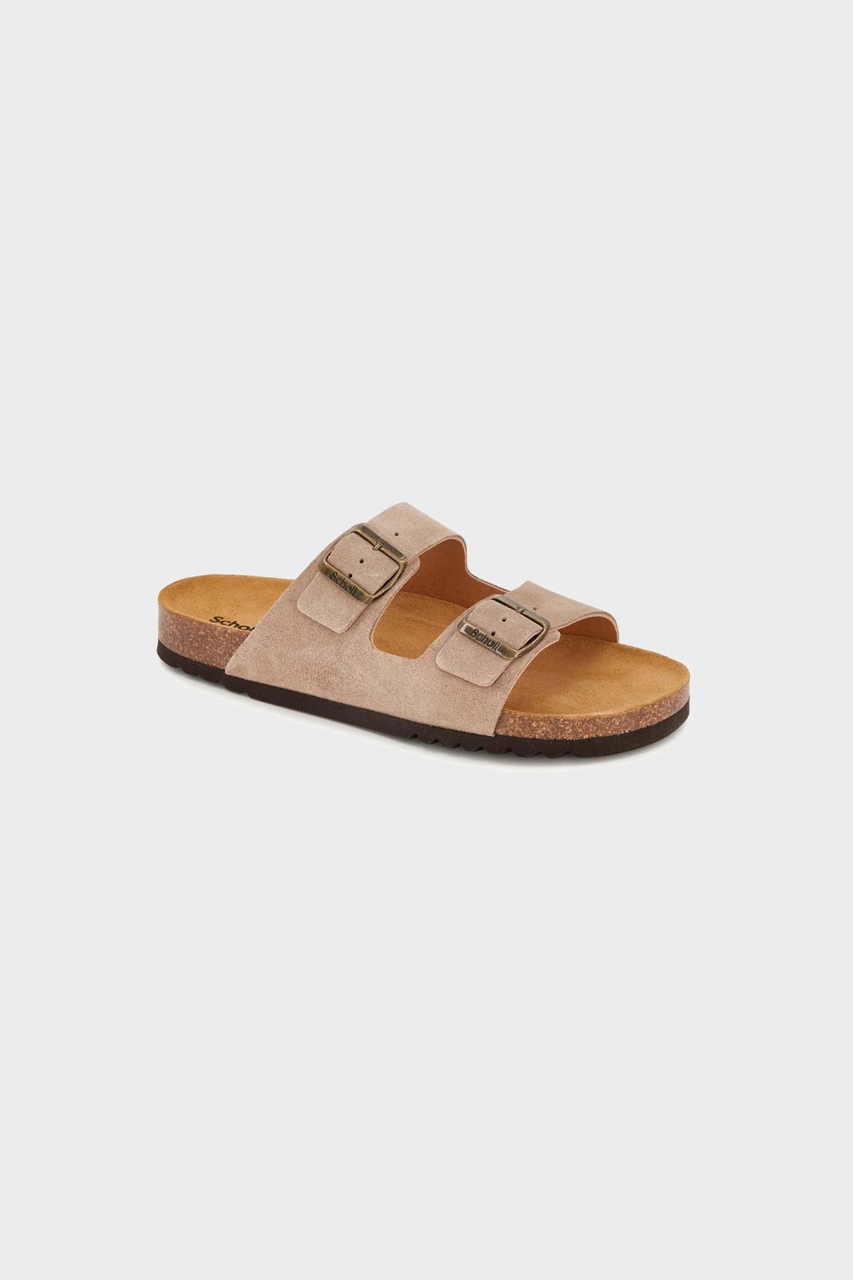 JULIEN SUEDE MEN SANDAL - DARK BEIGE
