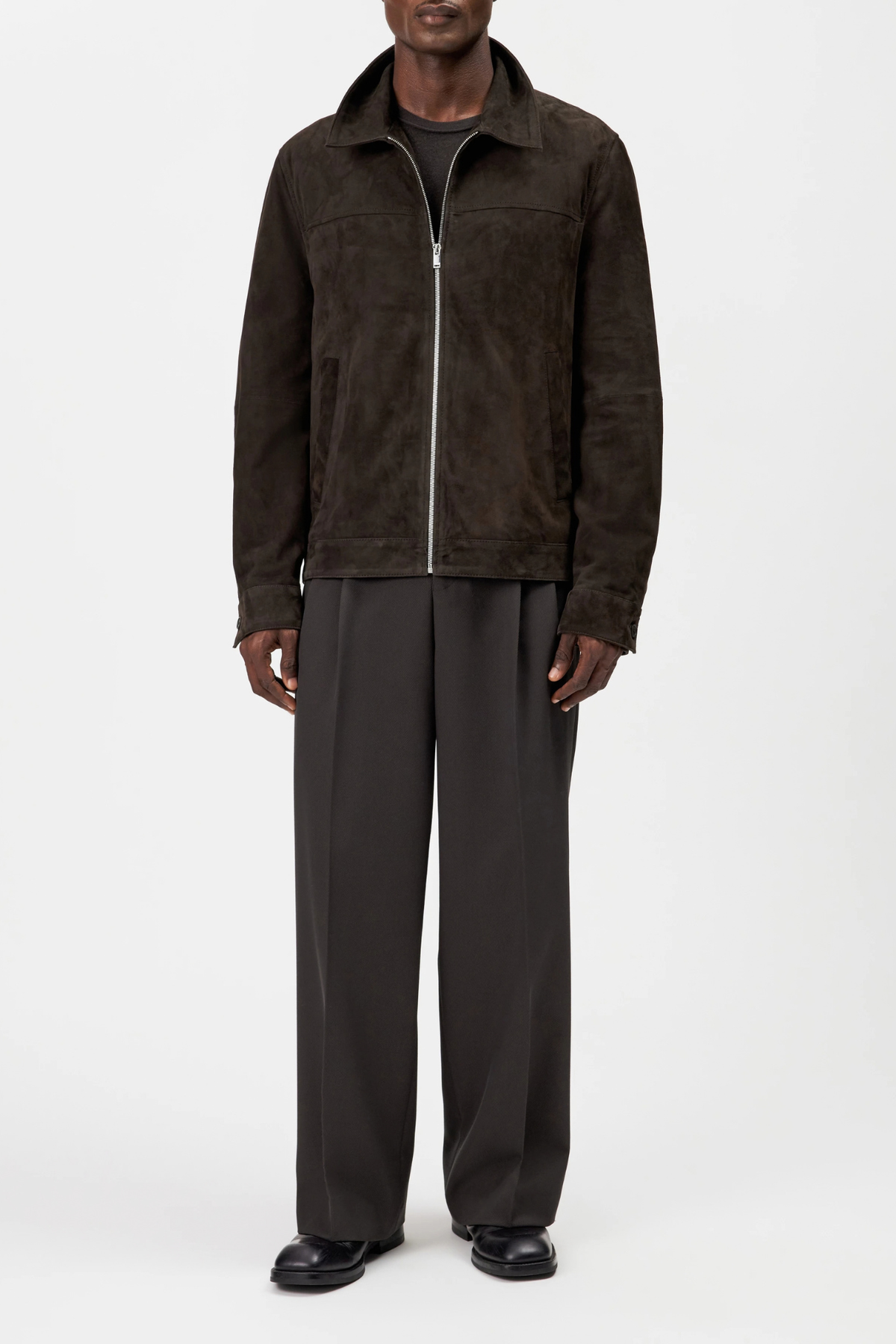 LEEK WIJDE BROEK - BRUIN