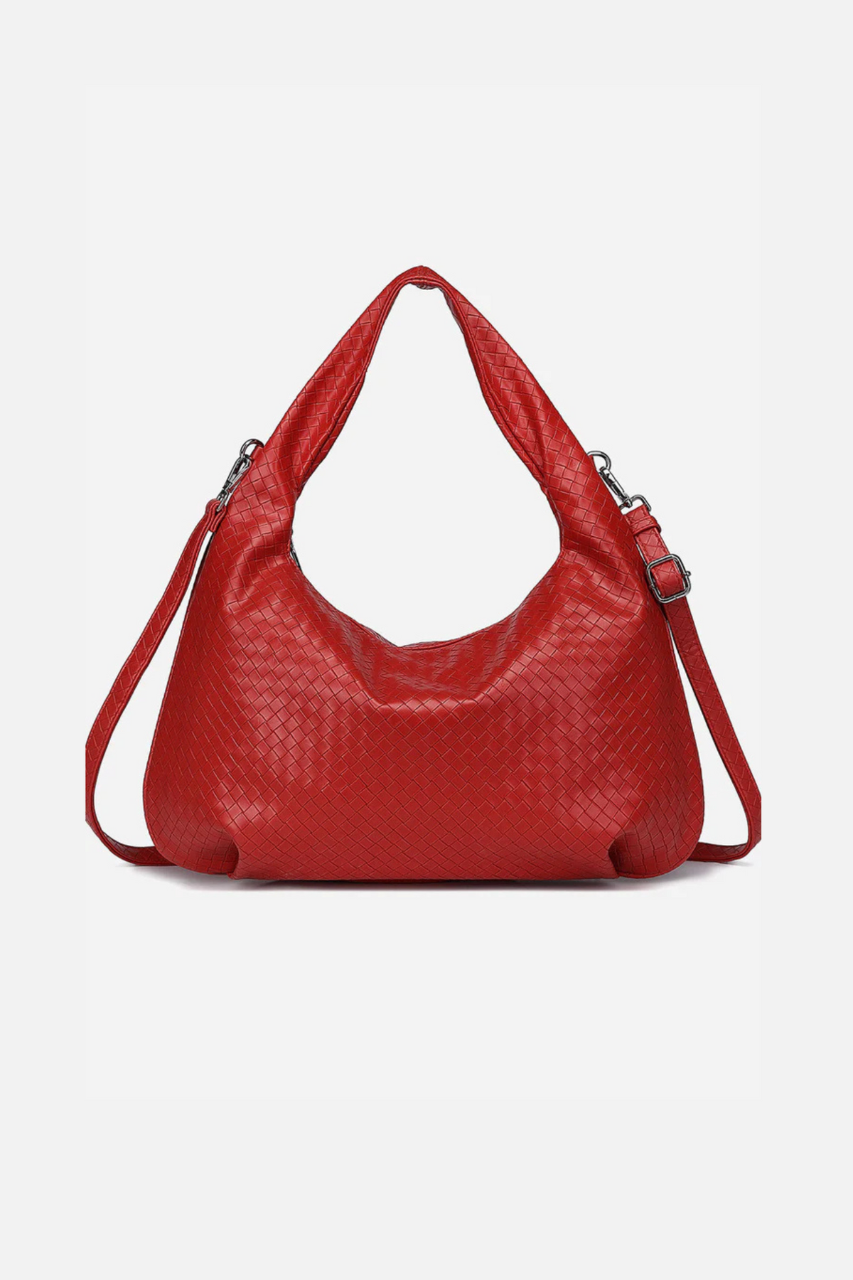 PEONY HOBO BAG - RED