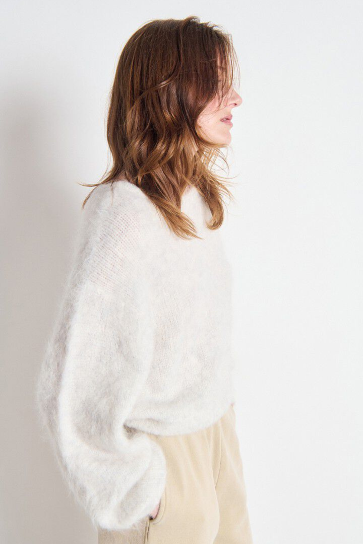 NIBY SWEATER WOMEN - POLAR MELANGE