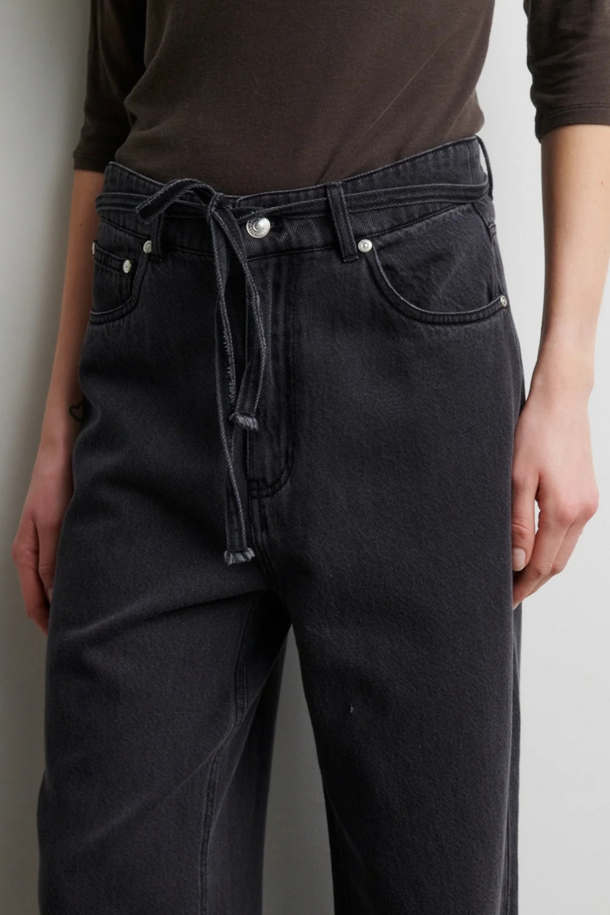 JEAN IRVANA DENIM - ÉTAIN
