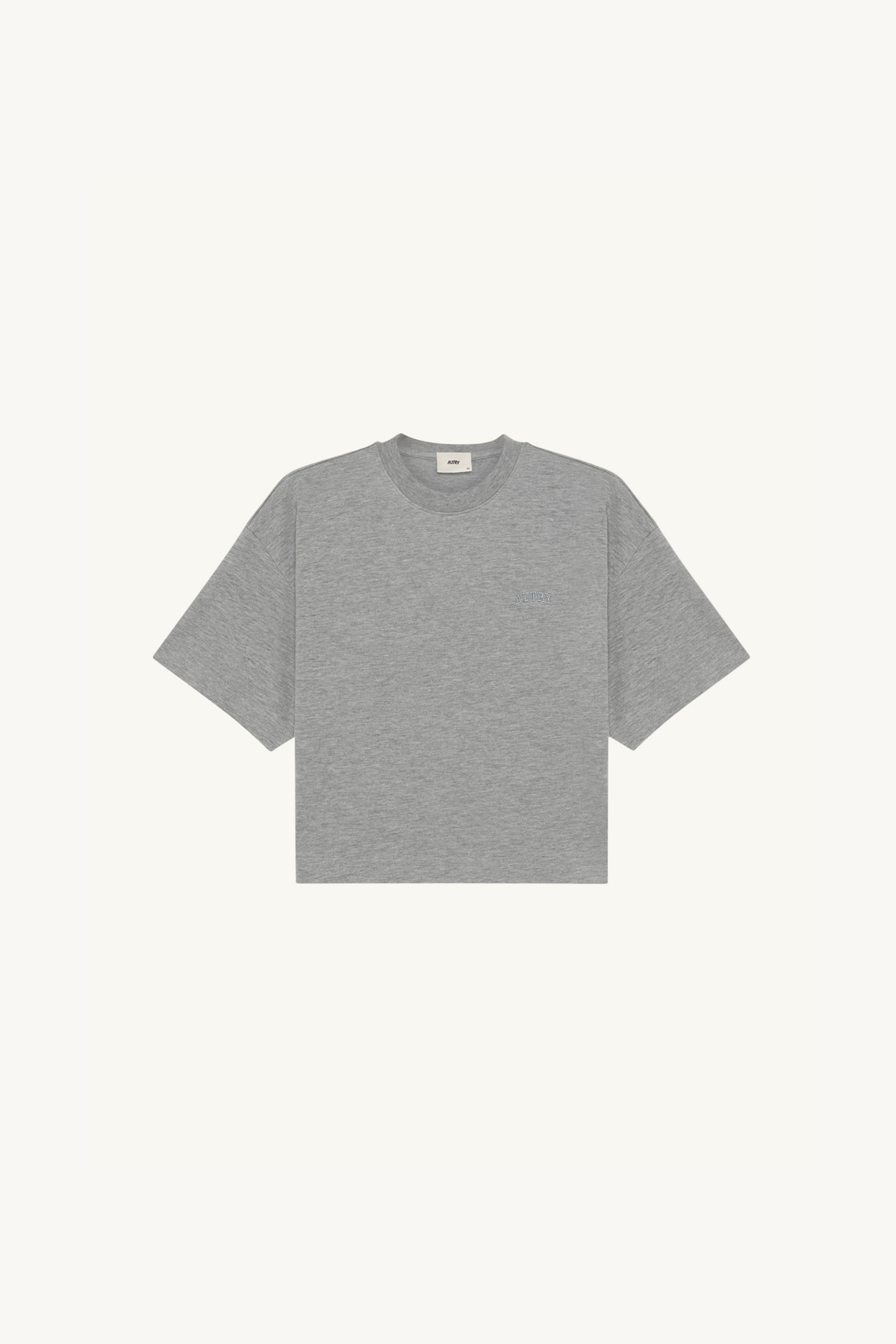 AUTRY MAIN DAMES T-SHIRT - DONKERGRIJS MELANGE