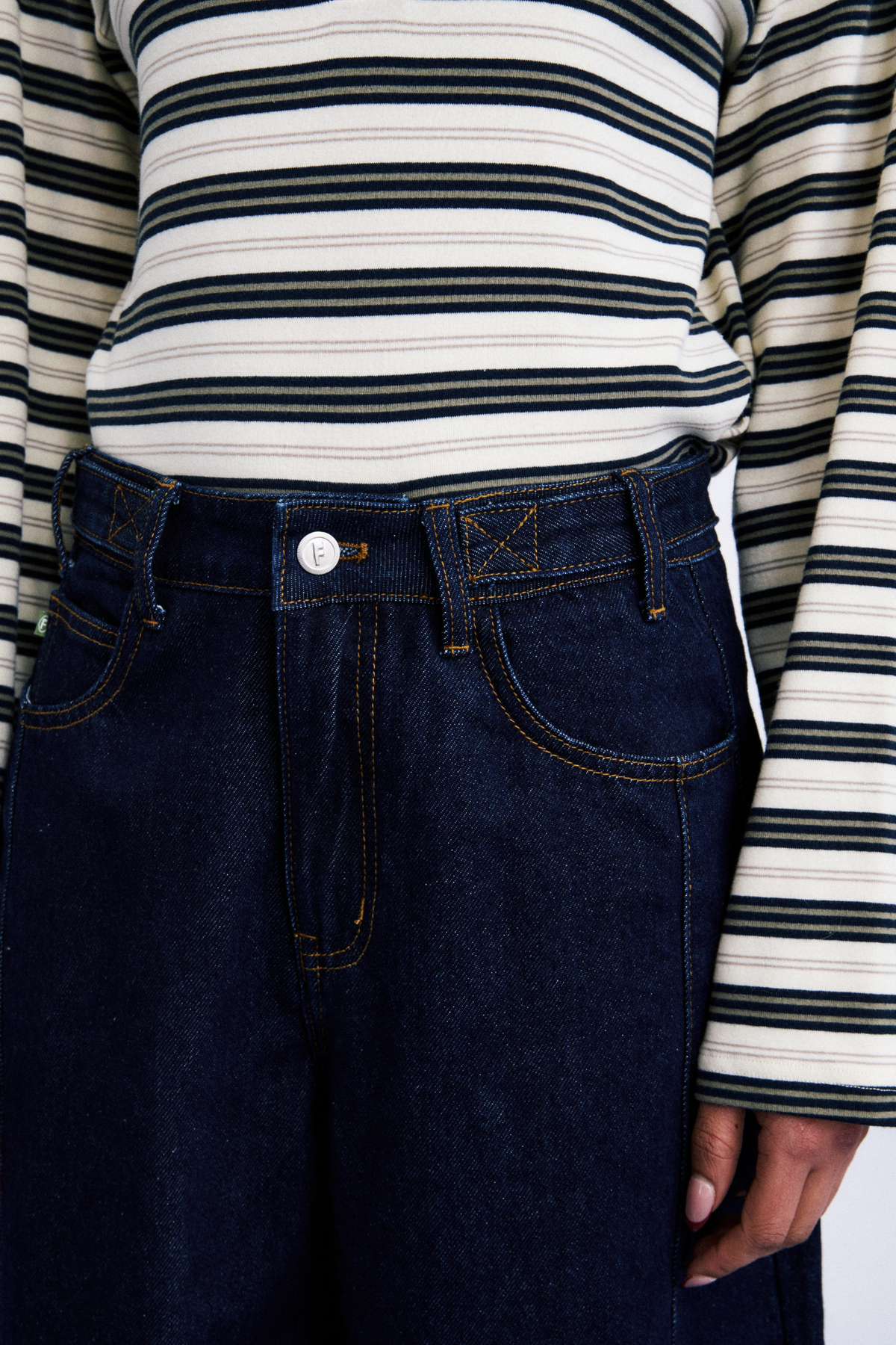 JEANS NAMI - BLEU MARINE