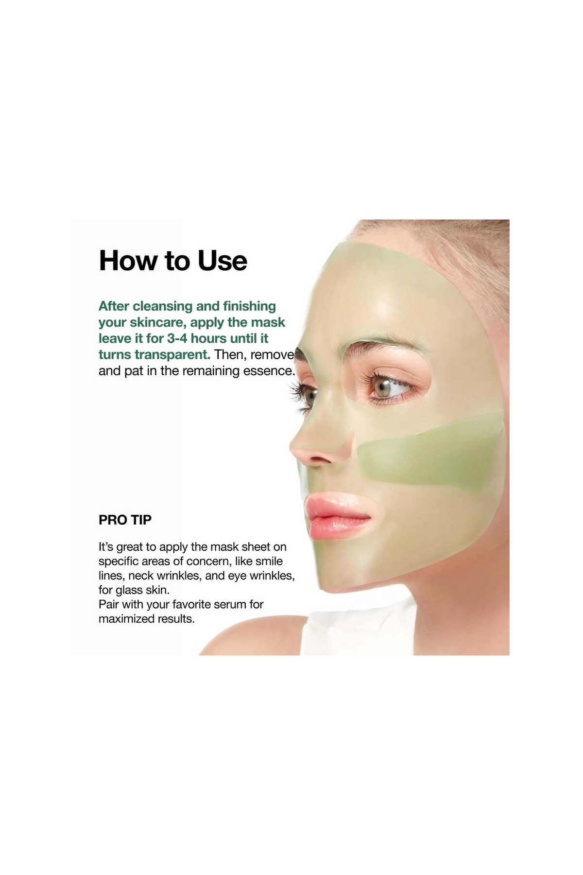 MASQUE APAISANT AU COLLAGÈNE HEARTLEAF 70 ( 1 PIÈCE )