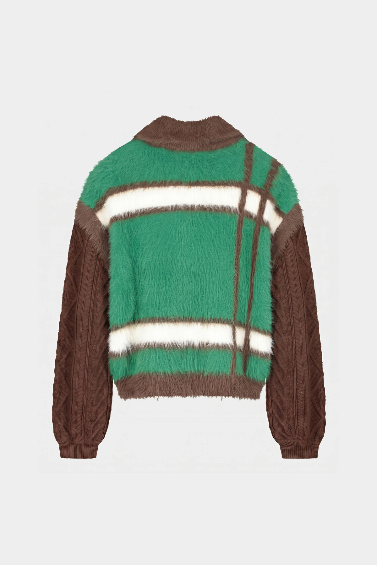 PULL EN MAILLE SANTO - VERT