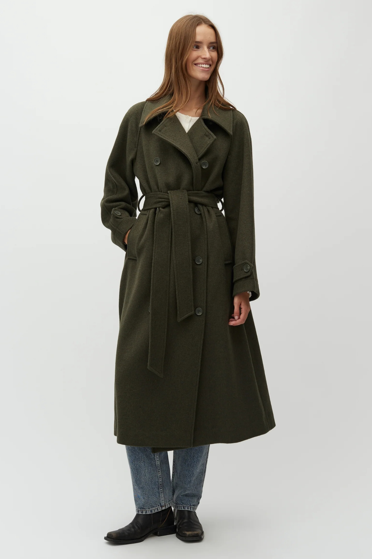LAVA ODONNA JACKET - DUSTY OLIVE MELANGE