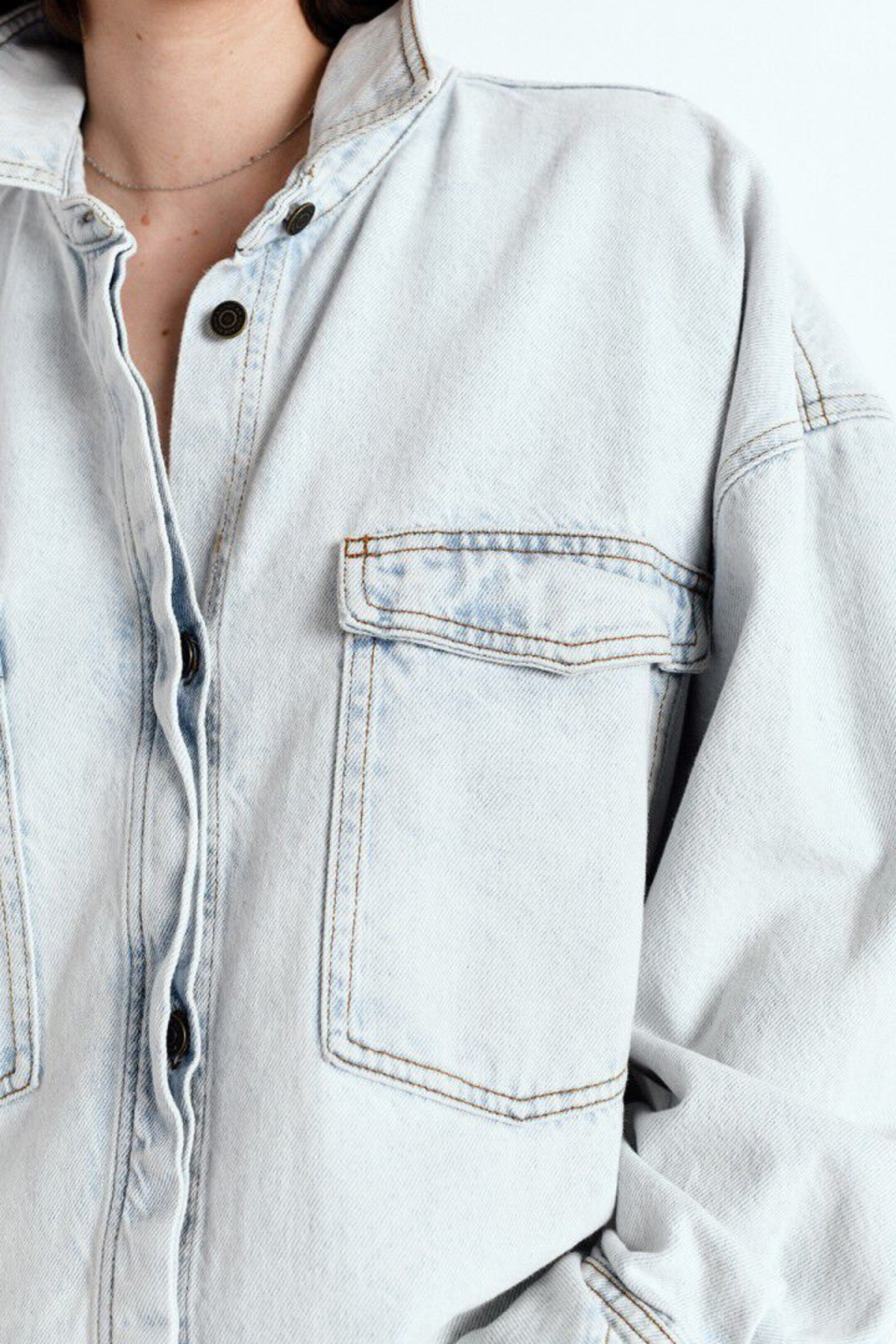 JOYBIRD SHIRT WOMEN - WINTER BLEACHED