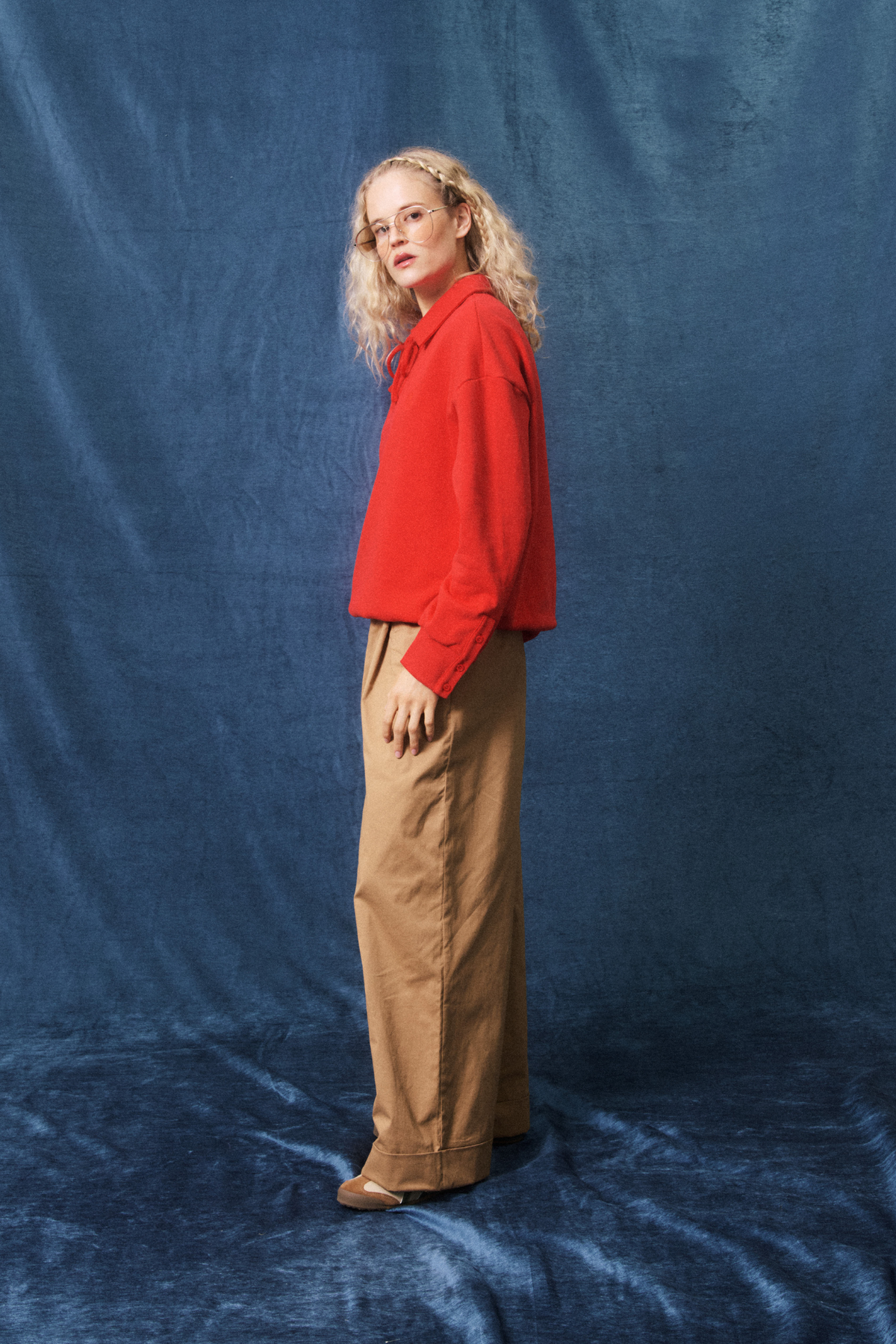 SWEAT-SHIRT BILLIE - ROUGE