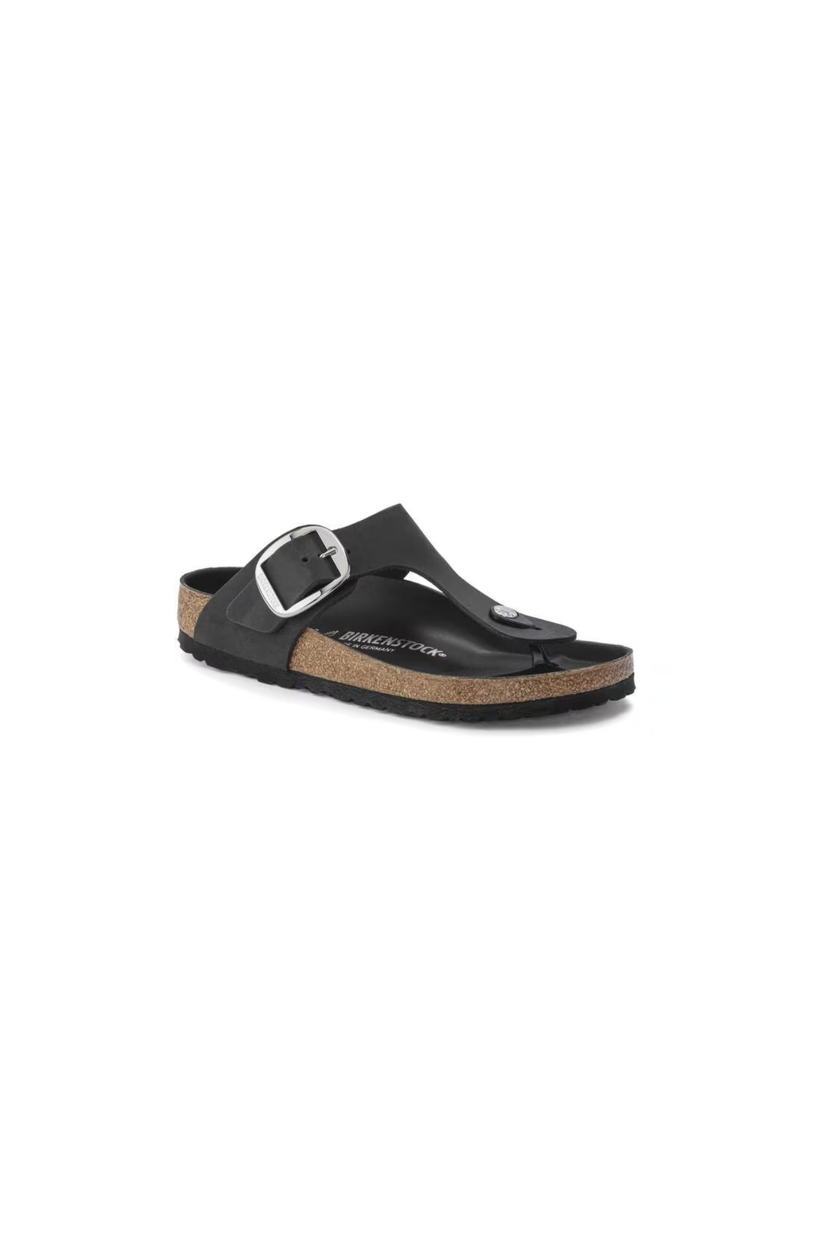 GIZEH BIG BUCKLE DAMES SANDALEN - ZWART