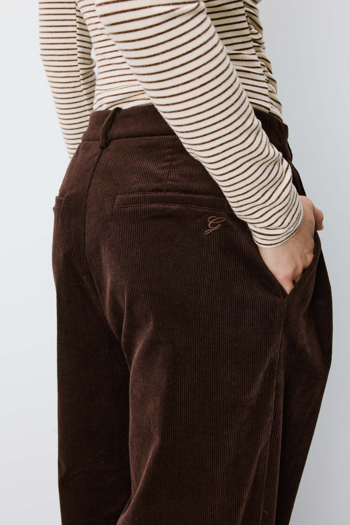 PANTALON ABRIEL - CHOCOLAT