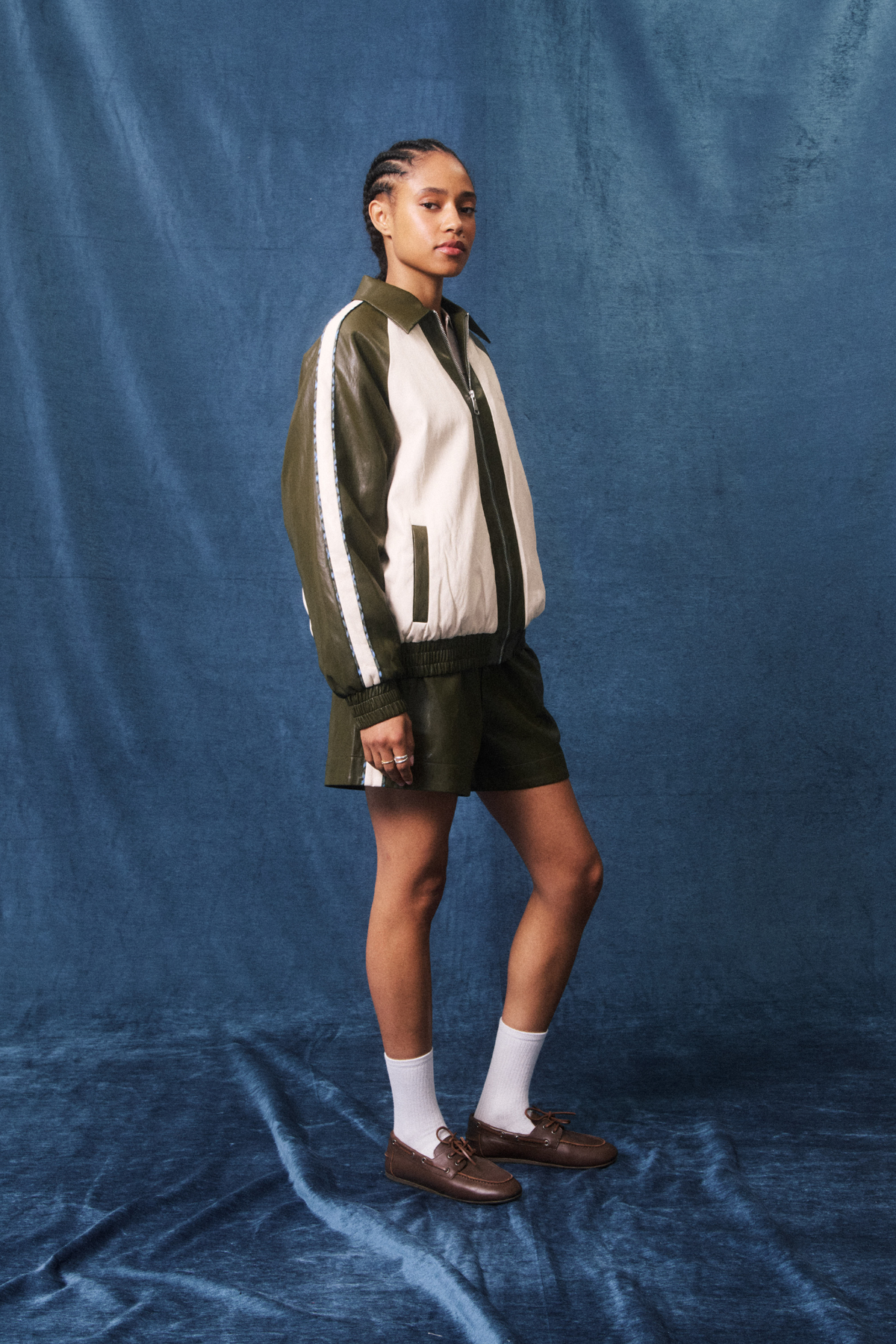 VESTE BOMBER ALTHEA - KAKI