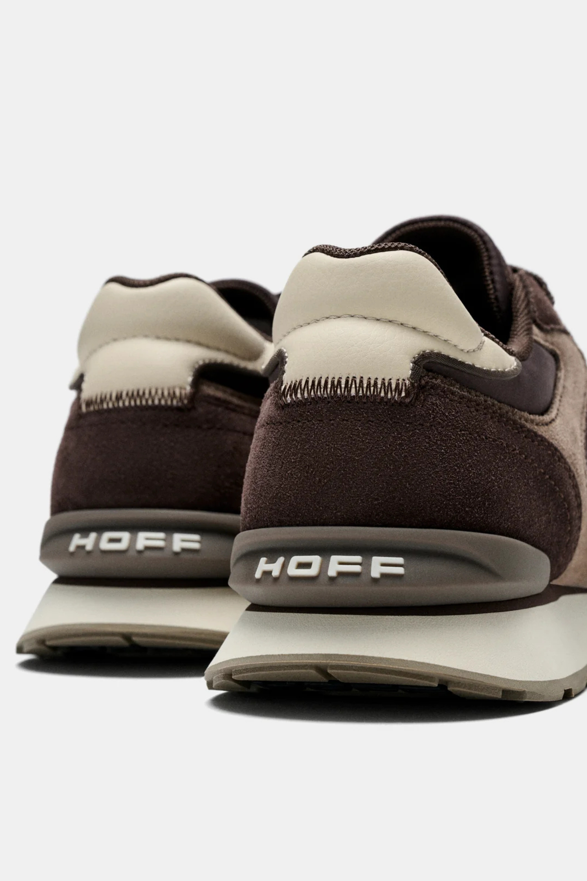 CITY DAMES SNEAKERS - CHOCOLADE