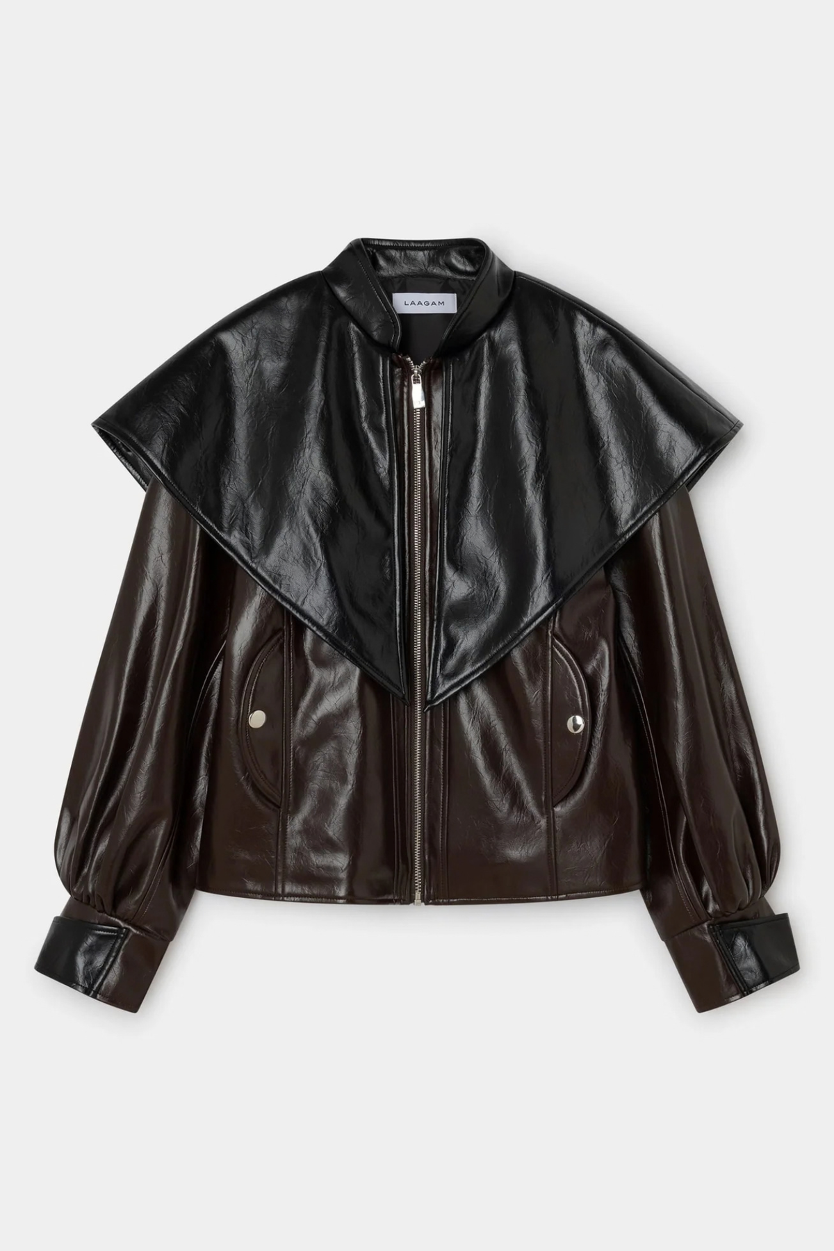 NOOR BOMBER JACKET - BROWN