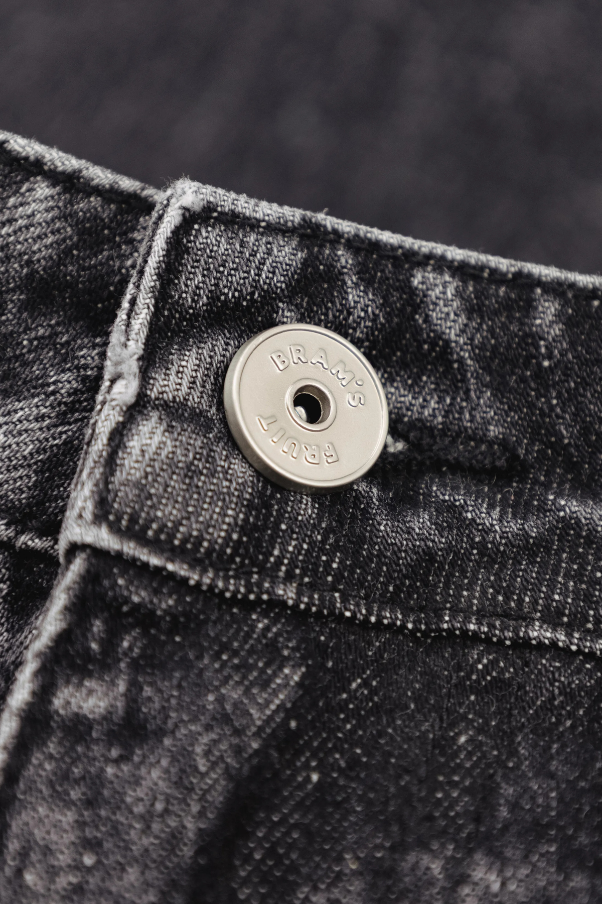 DENIM BROEK - GEWASSEN ZWART