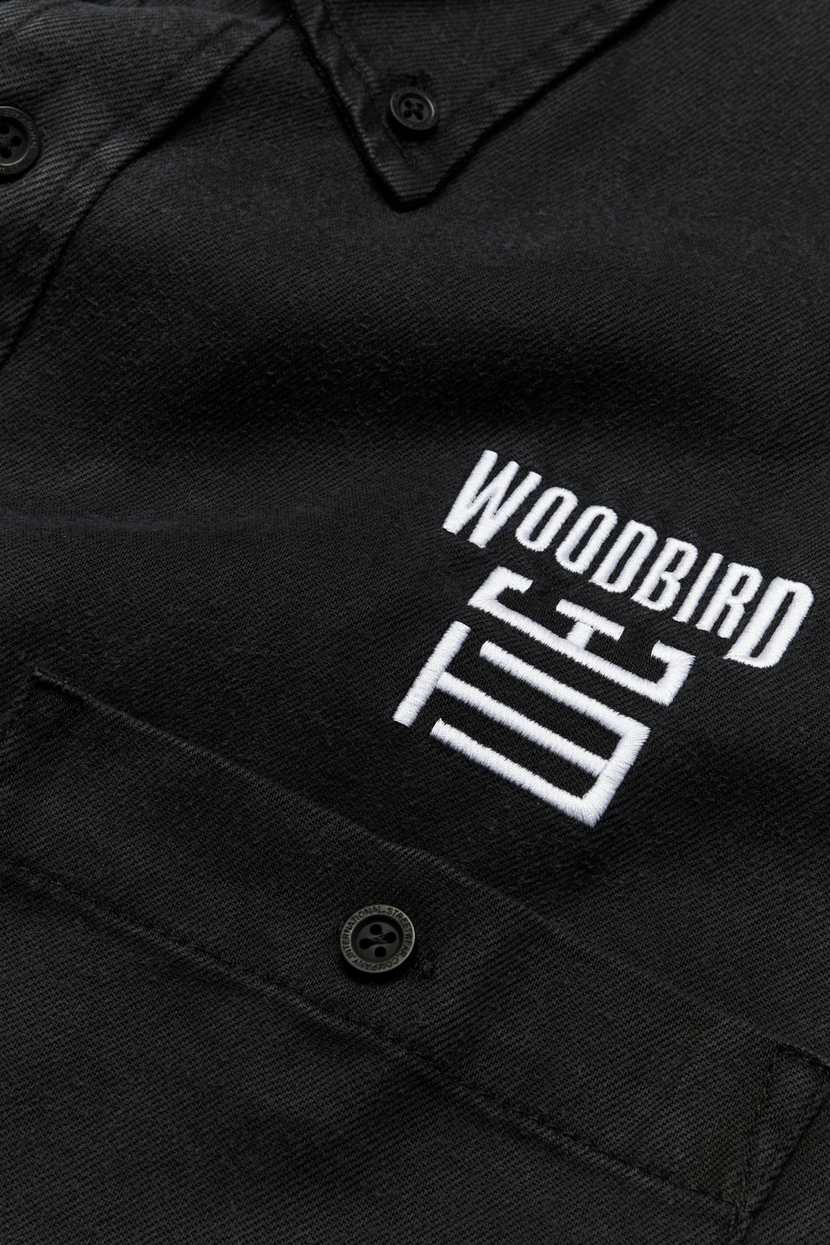 JONG DENIM SHIRT - BLACK