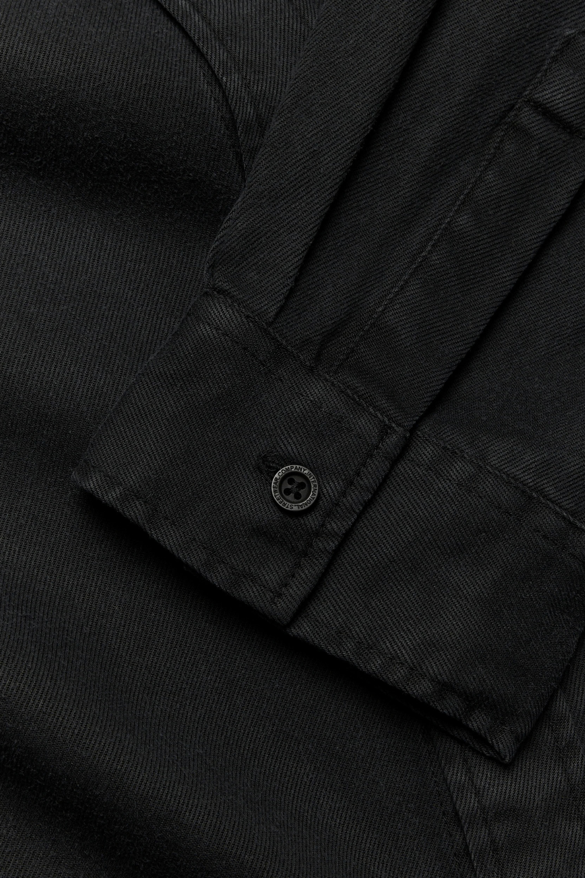 JONG DENIM SHIRT - BLACK