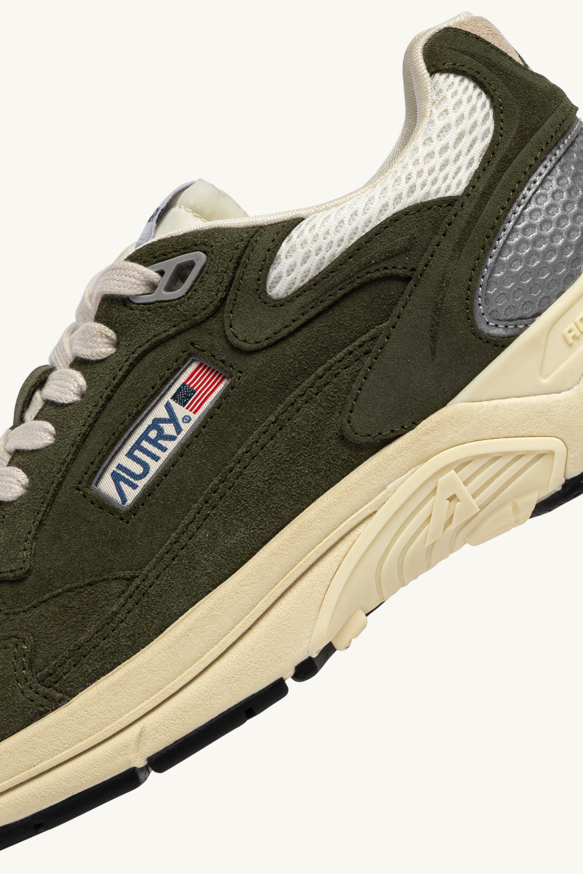 HYLM-UM24 - HYPERWAY LOW MEN SNEAKERS - SUEDE/MESH SALV/MARSH